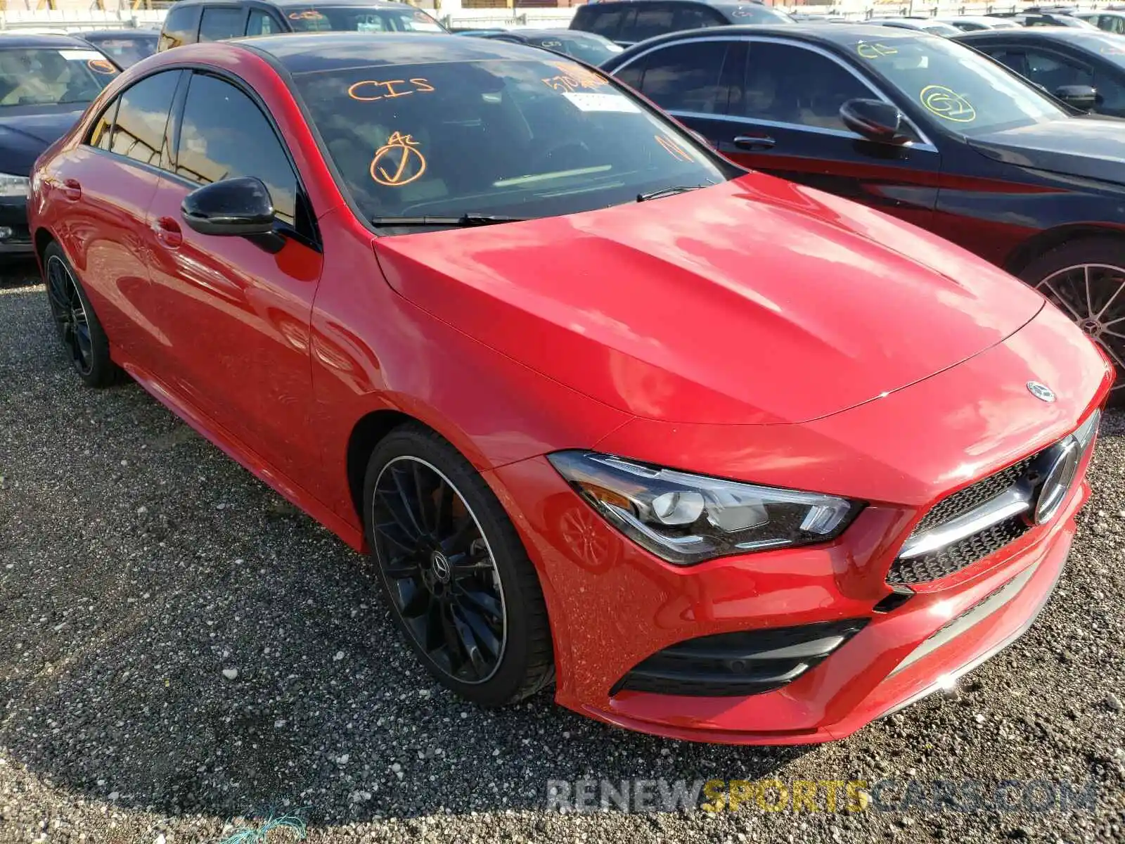 1 Photograph of a damaged car WDD5J4GB7LN065670 MERCEDES-BENZ C CLASS 2020