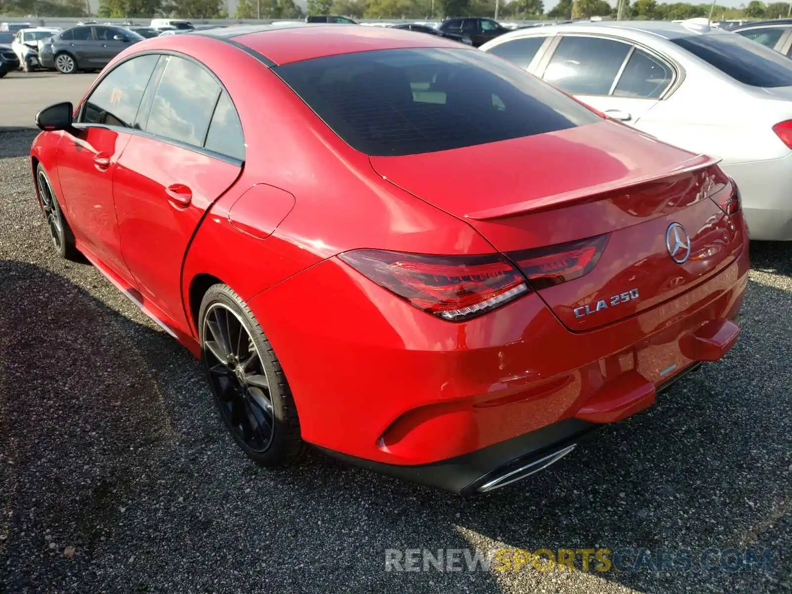 3 Photograph of a damaged car WDD5J4GB7LN065670 MERCEDES-BENZ C CLASS 2020