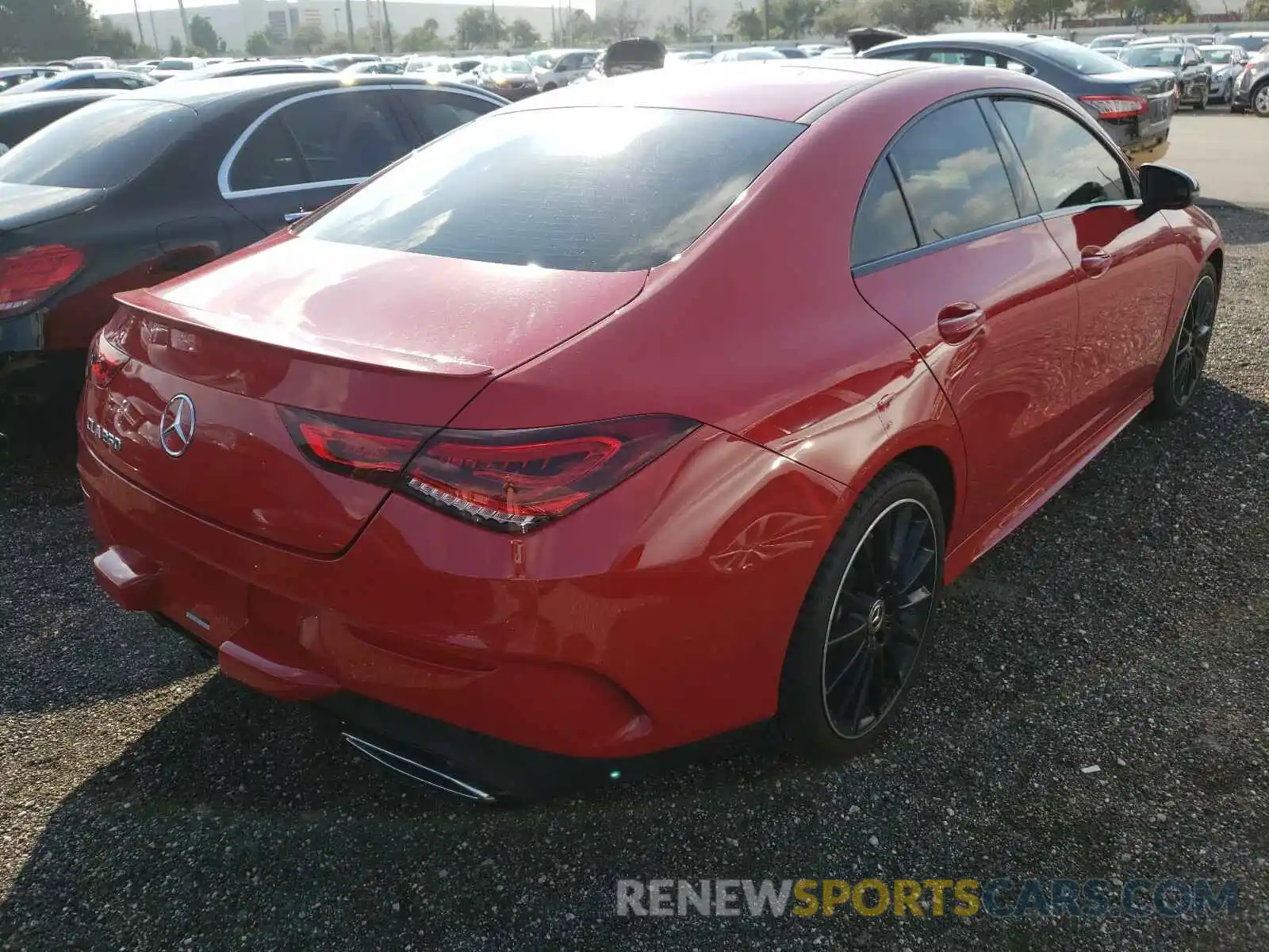 4 Photograph of a damaged car WDD5J4GB7LN065670 MERCEDES-BENZ C CLASS 2020