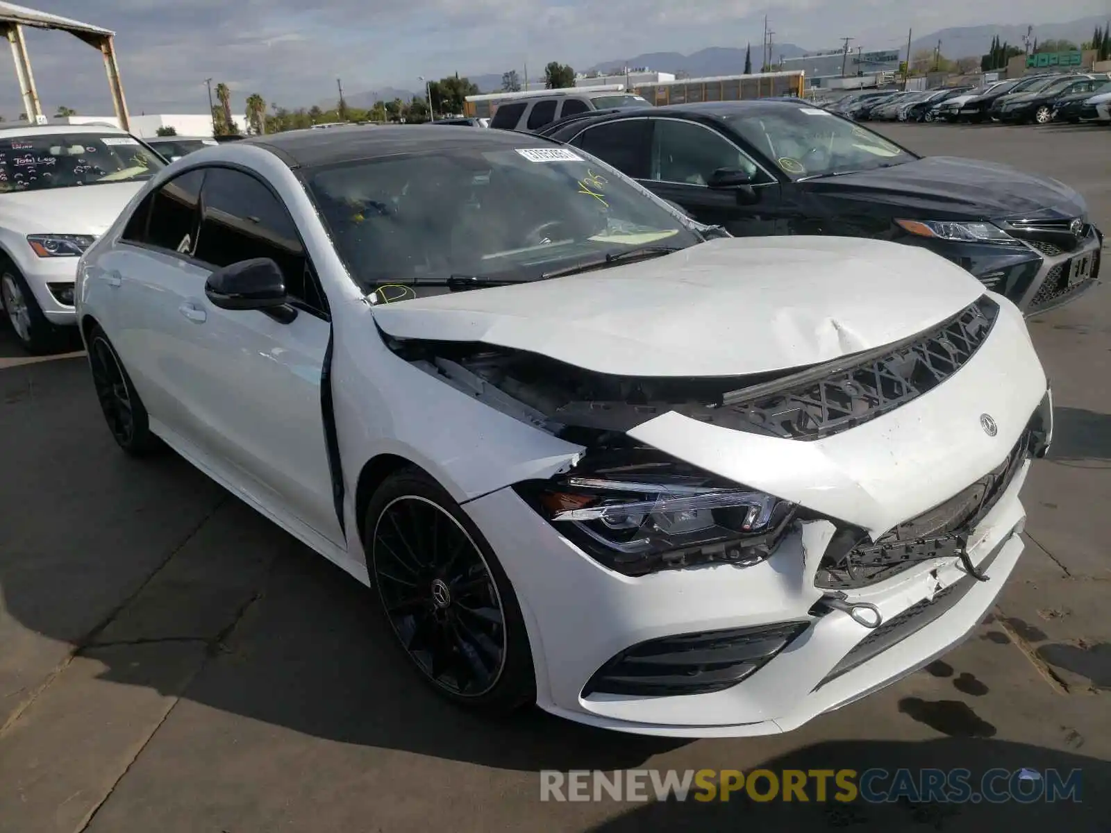 1 Photograph of a damaged car WDD5J4GB7LN066799 MERCEDES-BENZ C CLASS 2020