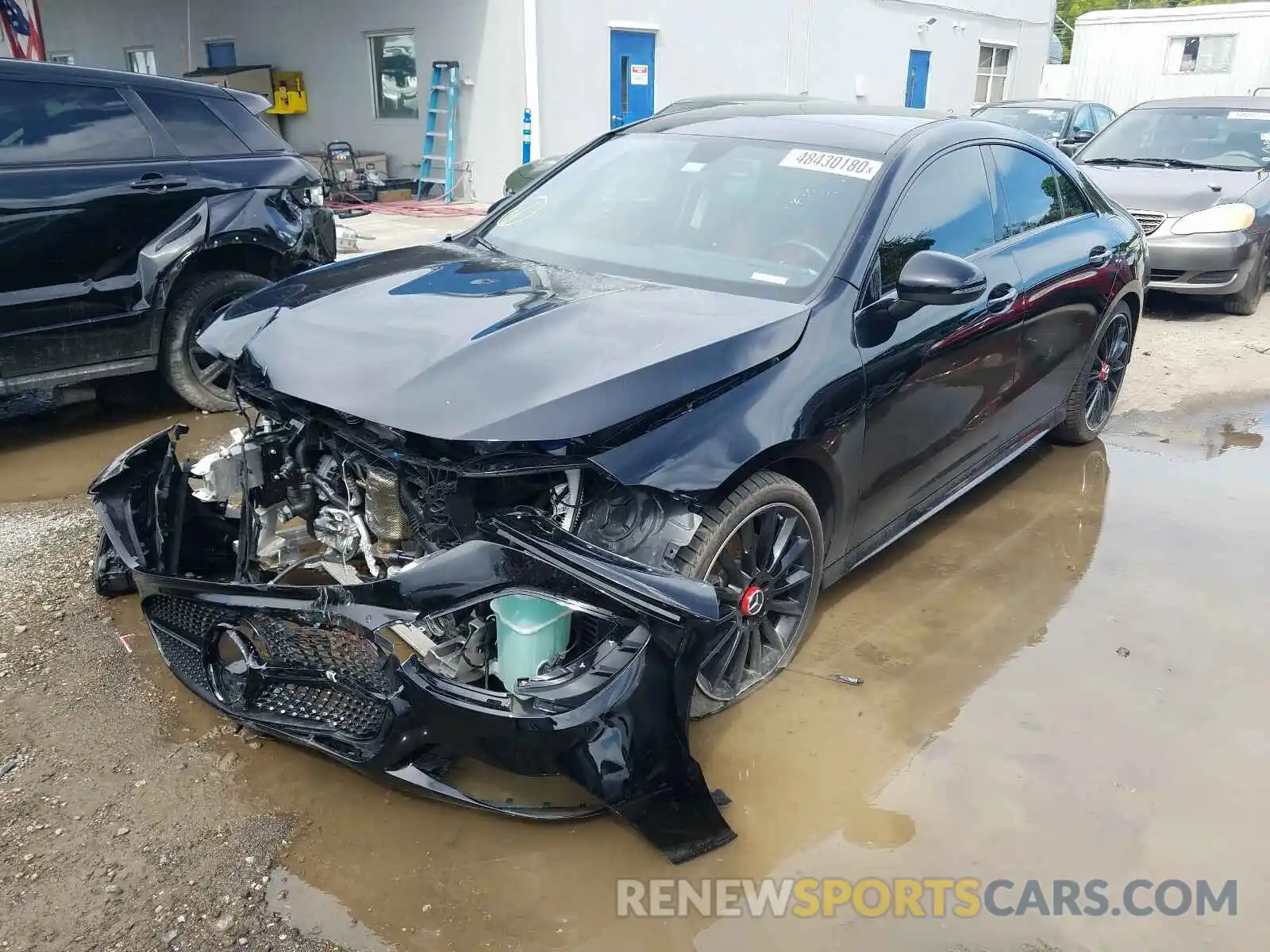 2 Photograph of a damaged car WDD5J4GB7LN079648 MERCEDES-BENZ C CLASS 2020