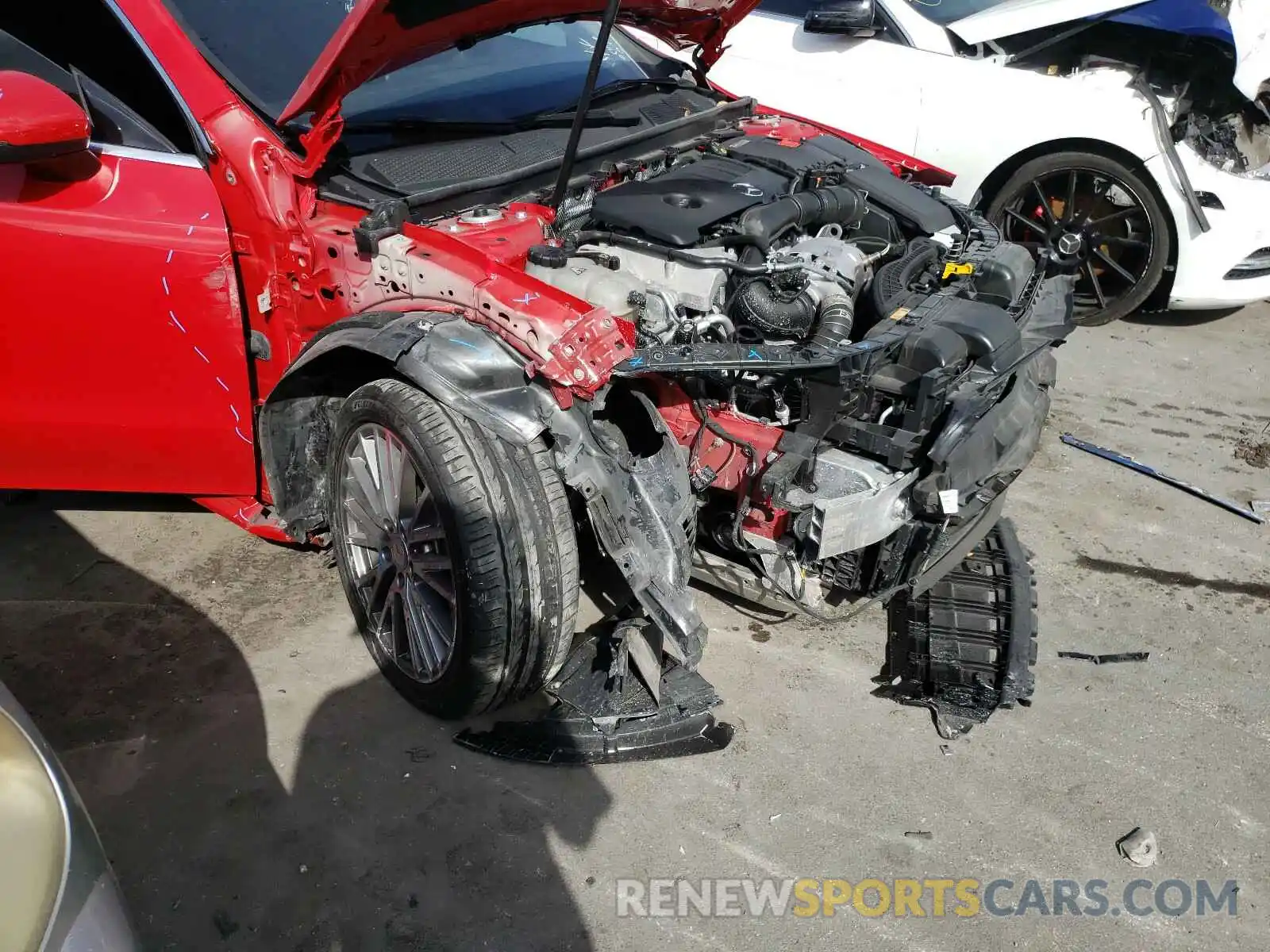 9 Фотография поврежденного автомобиля WDD5J4GBXLN032064 MERCEDES-BENZ C CLASS 2020
