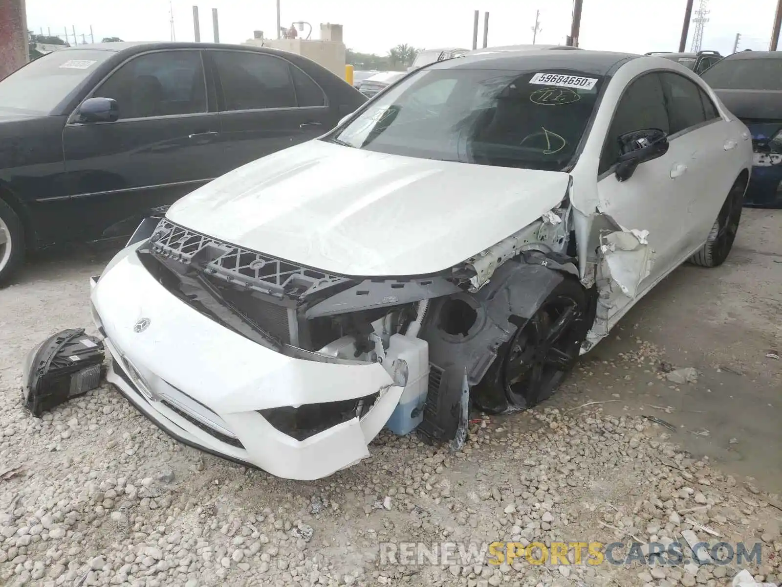 2 Photograph of a damaged car WDD5J4GBXLN036132 MERCEDES-BENZ C CLASS 2020