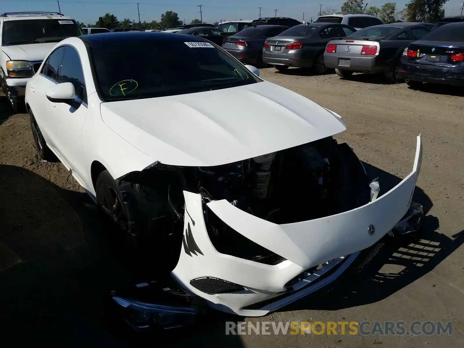 1 Photograph of a damaged car WDD5J4GBXLN066795 MERCEDES-BENZ C CLASS 2020