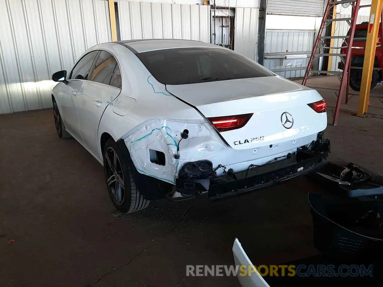 3 Photograph of a damaged car WDD5J4GBXLN071513 MERCEDES-BENZ C CLASS 2020