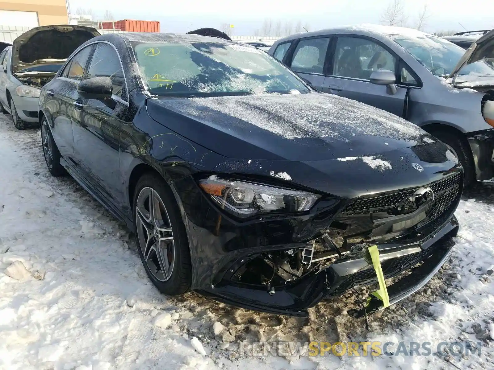 1 Photograph of a damaged car WDD5J4HB1LN079109 MERCEDES-BENZ C CLASS 2020