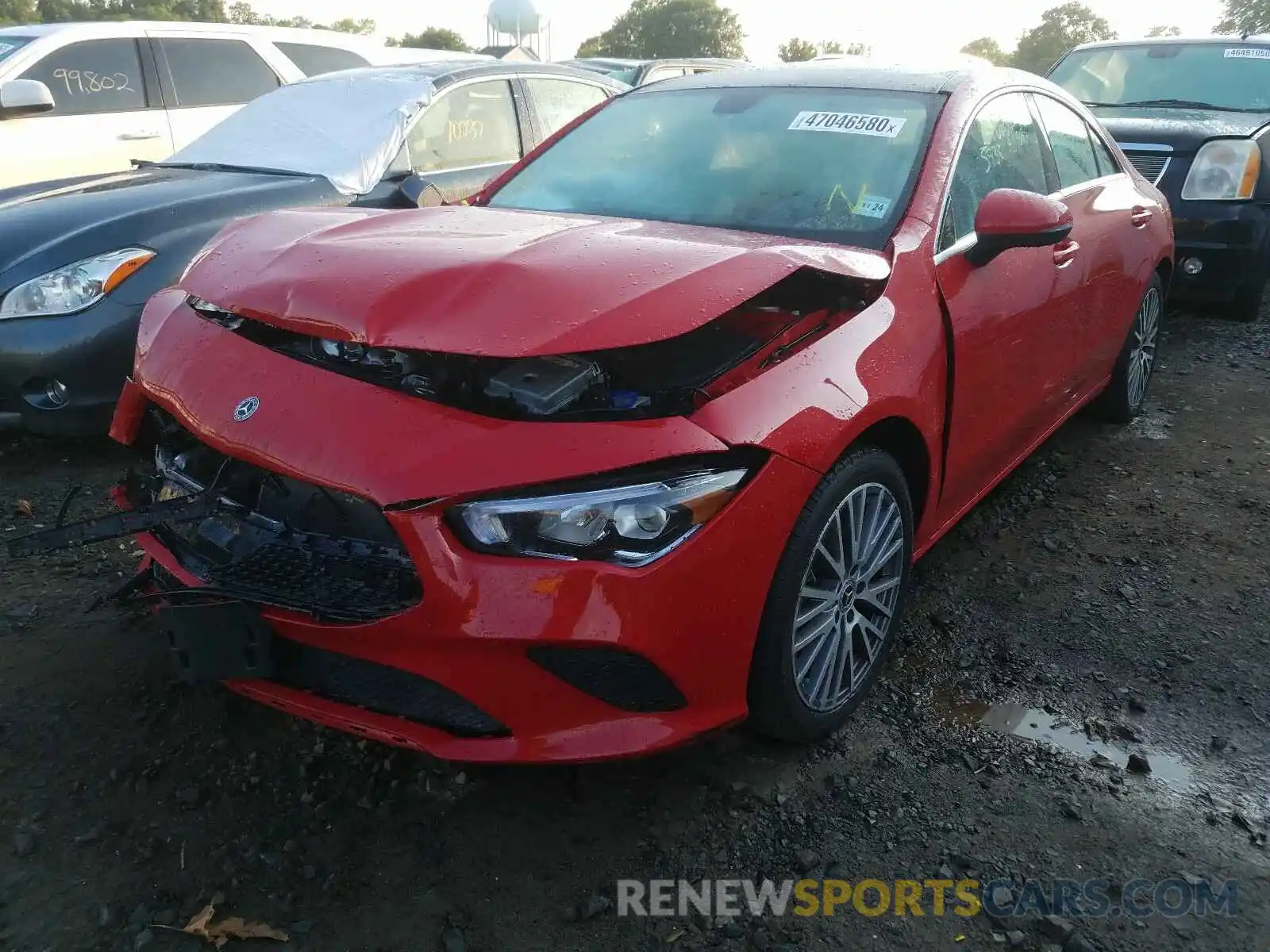 2 Photograph of a damaged car WDD5J4HB2LN059936 MERCEDES-BENZ C CLASS 2020