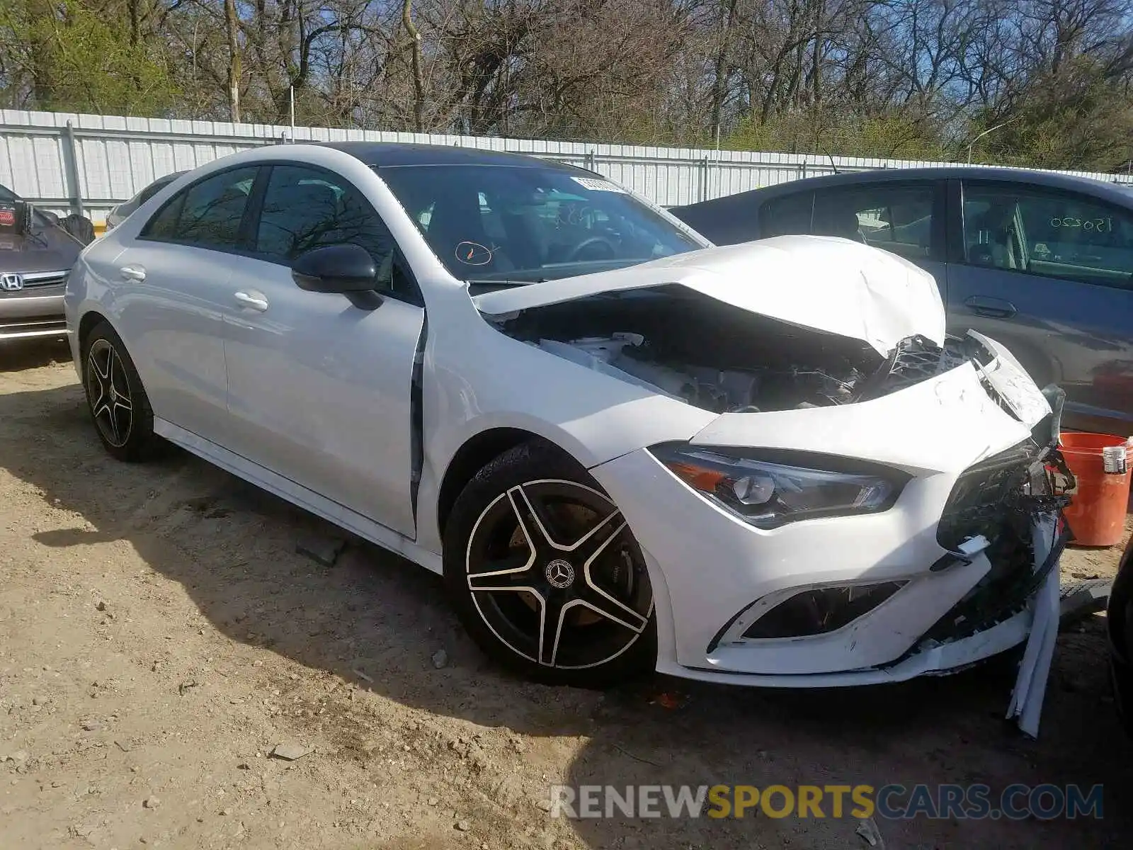 1 Photograph of a damaged car WDD5J4HB7LN036992 MERCEDES-BENZ C CLASS 2020