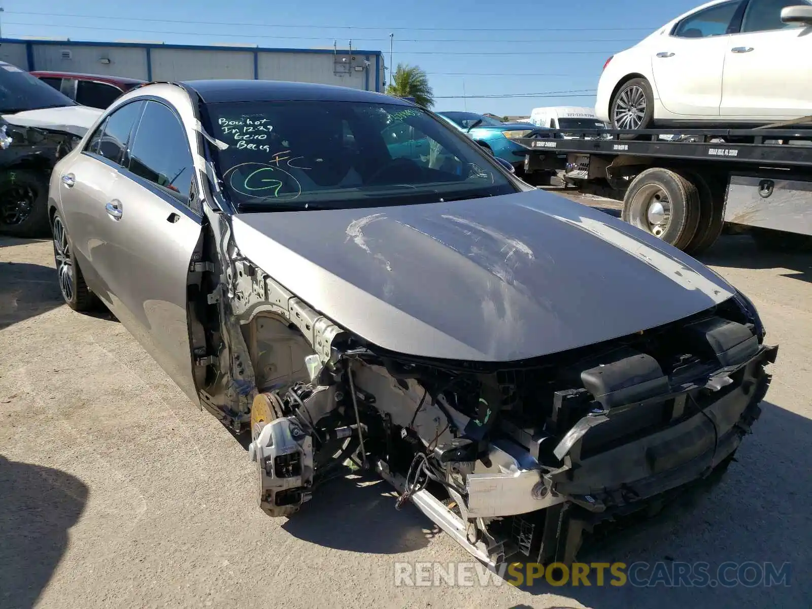 1 Photograph of a damaged car WDD5J5BB2LN065069 MERCEDES-BENZ C CLASS 2020