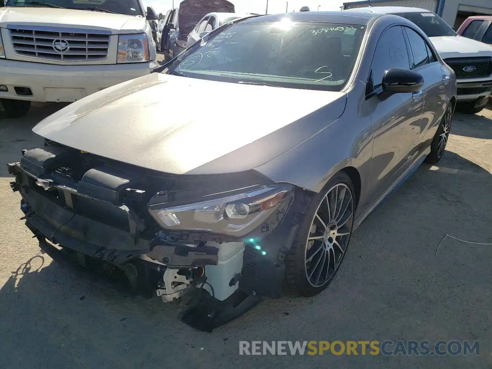 2 Photograph of a damaged car WDD5J5BB2LN065069 MERCEDES-BENZ C CLASS 2020