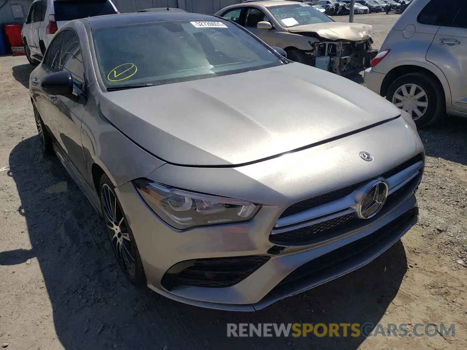 1 Photograph of a damaged car WDD5J5BB7LN063771 MERCEDES-BENZ C CLASS 2020