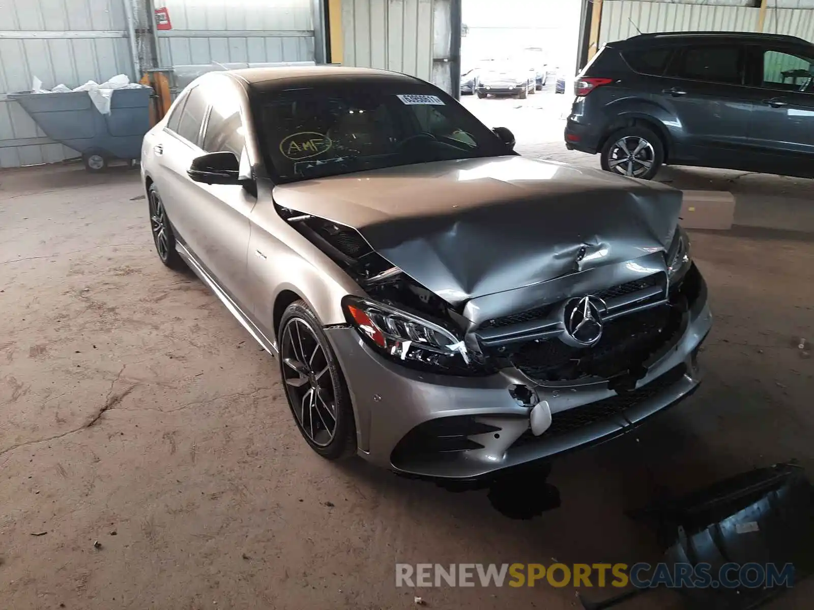 1 Photograph of a damaged car WDDWF6EB1LR557995 MERCEDES-BENZ C-CLASS 2020