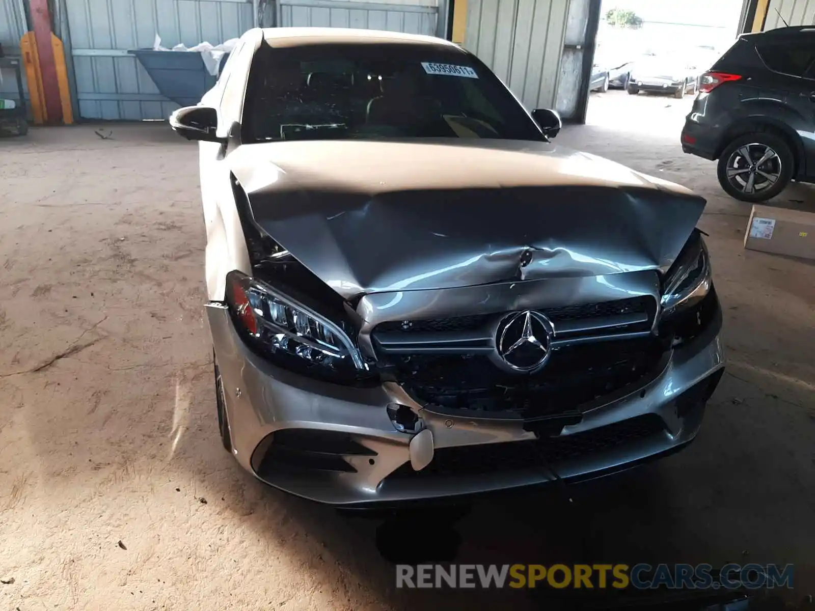 9 Photograph of a damaged car WDDWF6EB1LR557995 MERCEDES-BENZ C-CLASS 2020