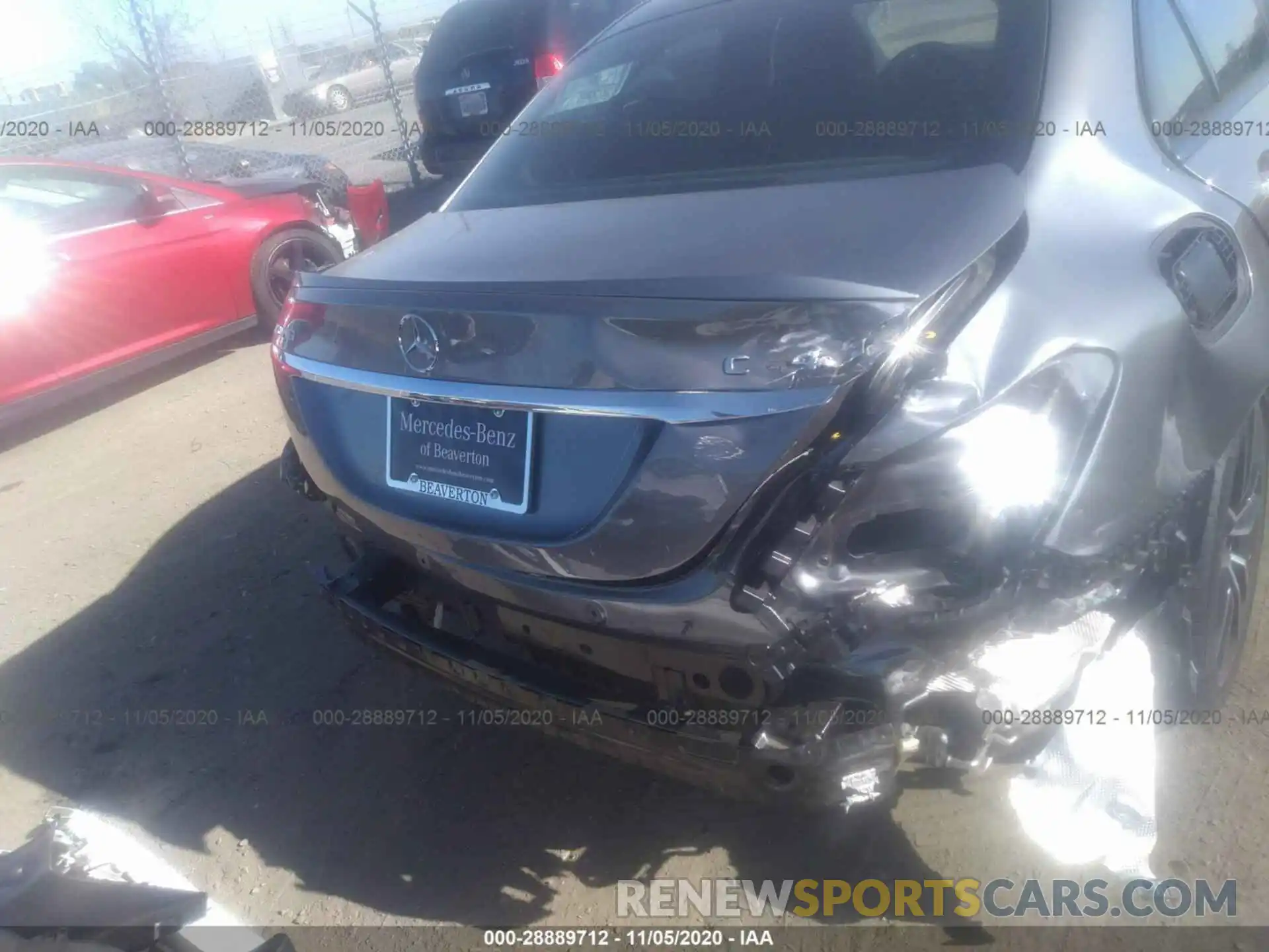 6 Photograph of a damaged car WDDWF6EB2LR556015 MERCEDES-BENZ C-CLASS 2020