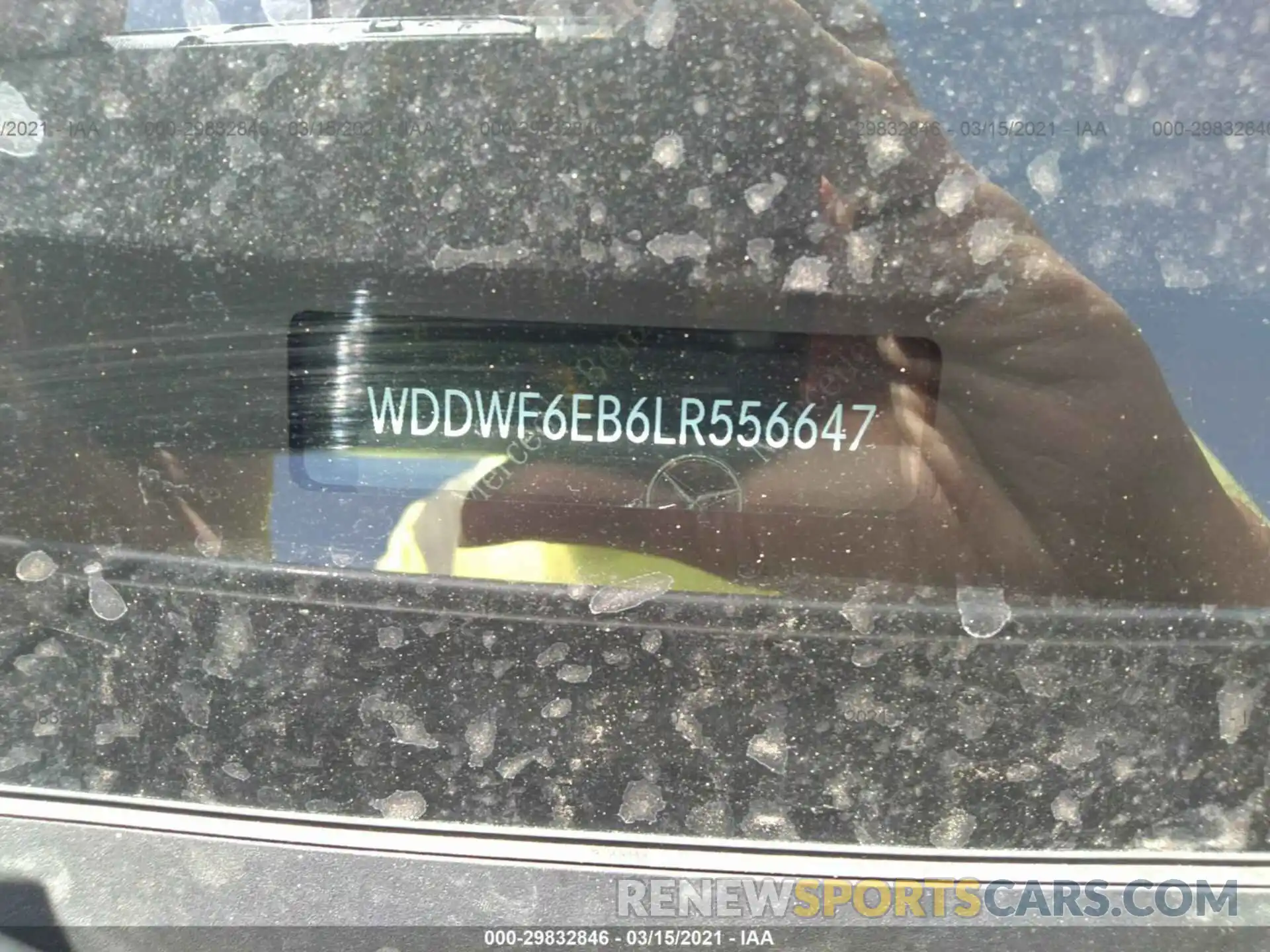 9 Photograph of a damaged car WDDWF6EB6LR556647 MERCEDES-BENZ C-CLASS 2020