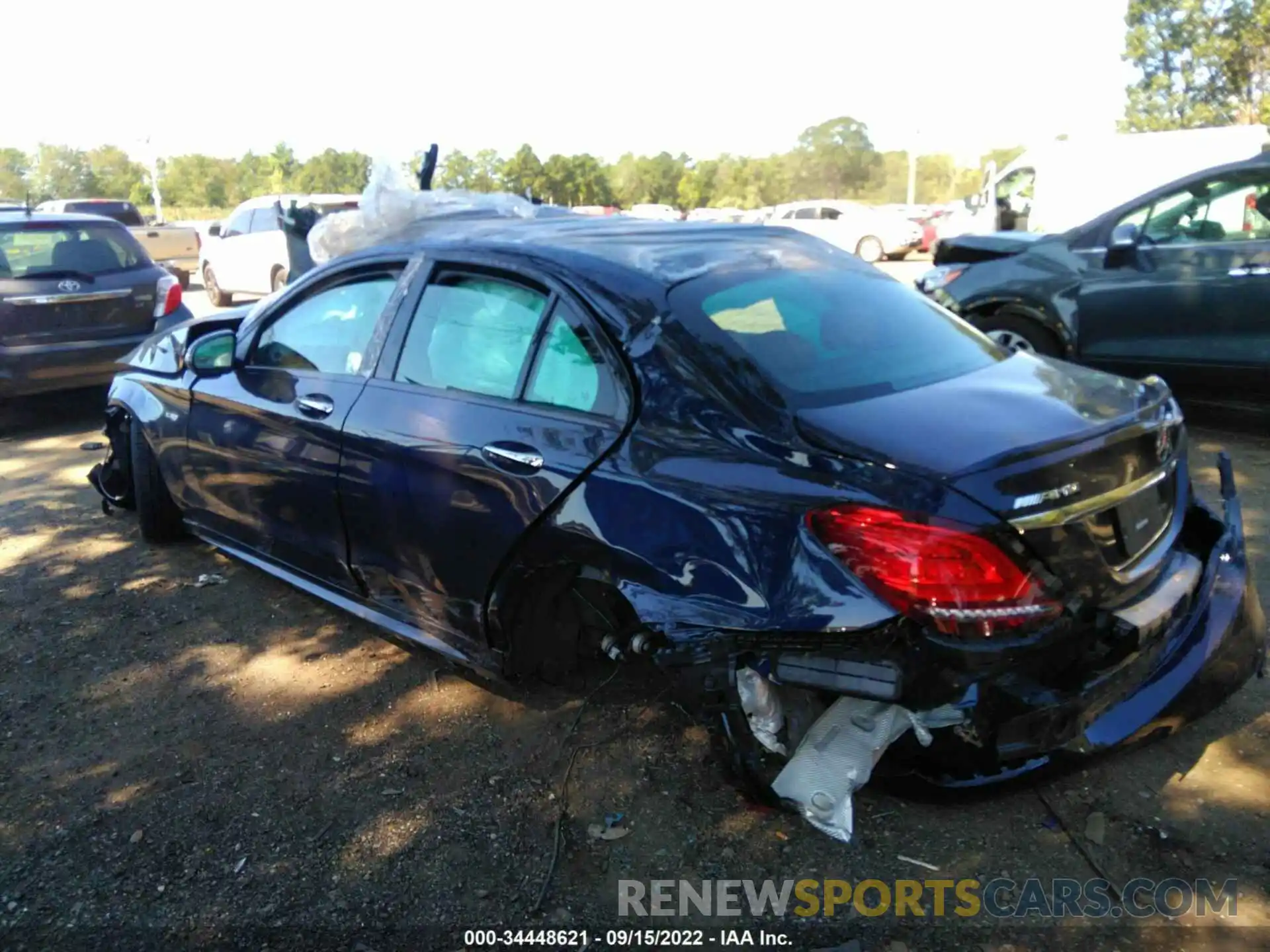 3 Photograph of a damaged car WDDWF6EB6LR557975 MERCEDES-BENZ C-CLASS 2020