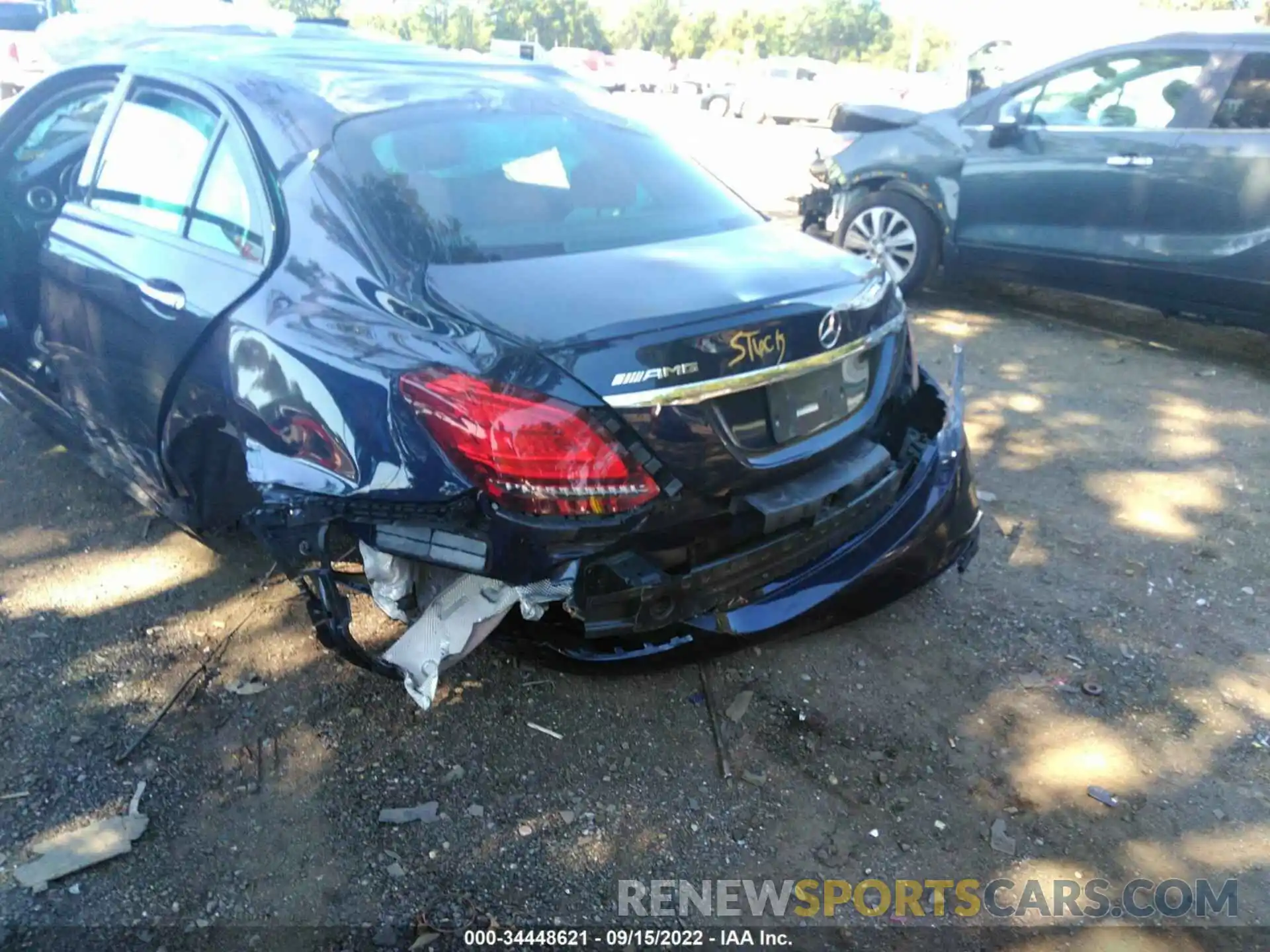 6 Photograph of a damaged car WDDWF6EB6LR557975 MERCEDES-BENZ C-CLASS 2020