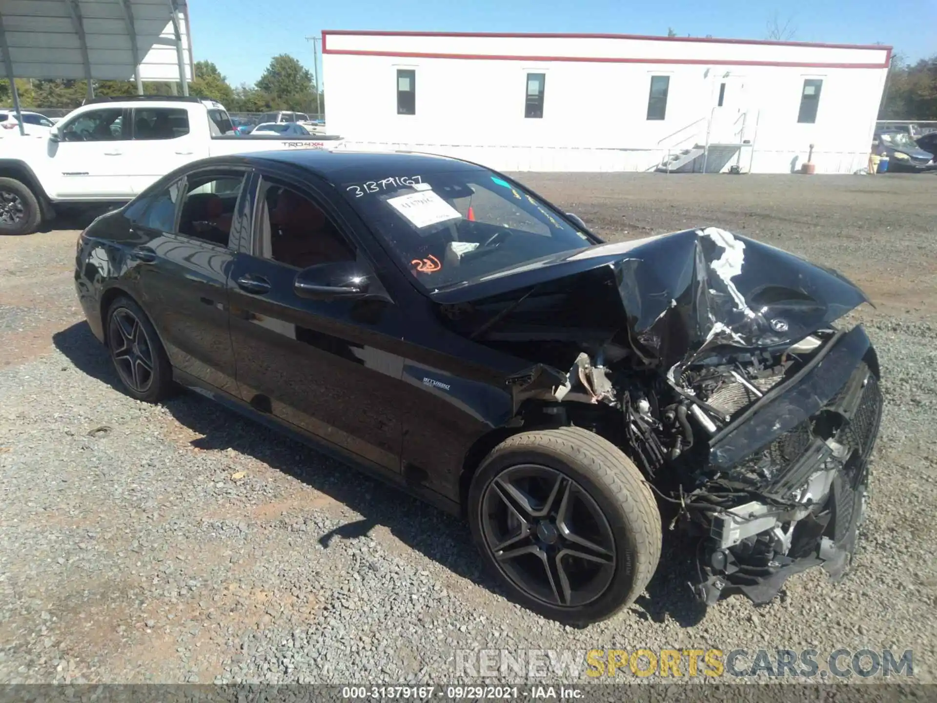 1 Photograph of a damaged car WDDWF6EB6LR563176 MERCEDES-BENZ C-CLASS 2020