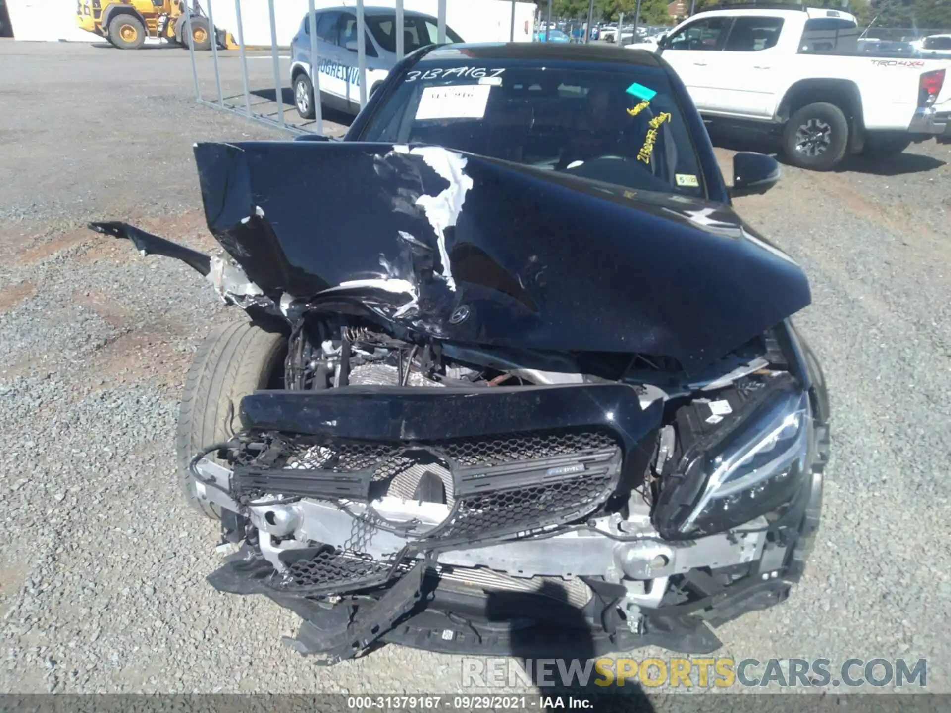 6 Photograph of a damaged car WDDWF6EB6LR563176 MERCEDES-BENZ C-CLASS 2020