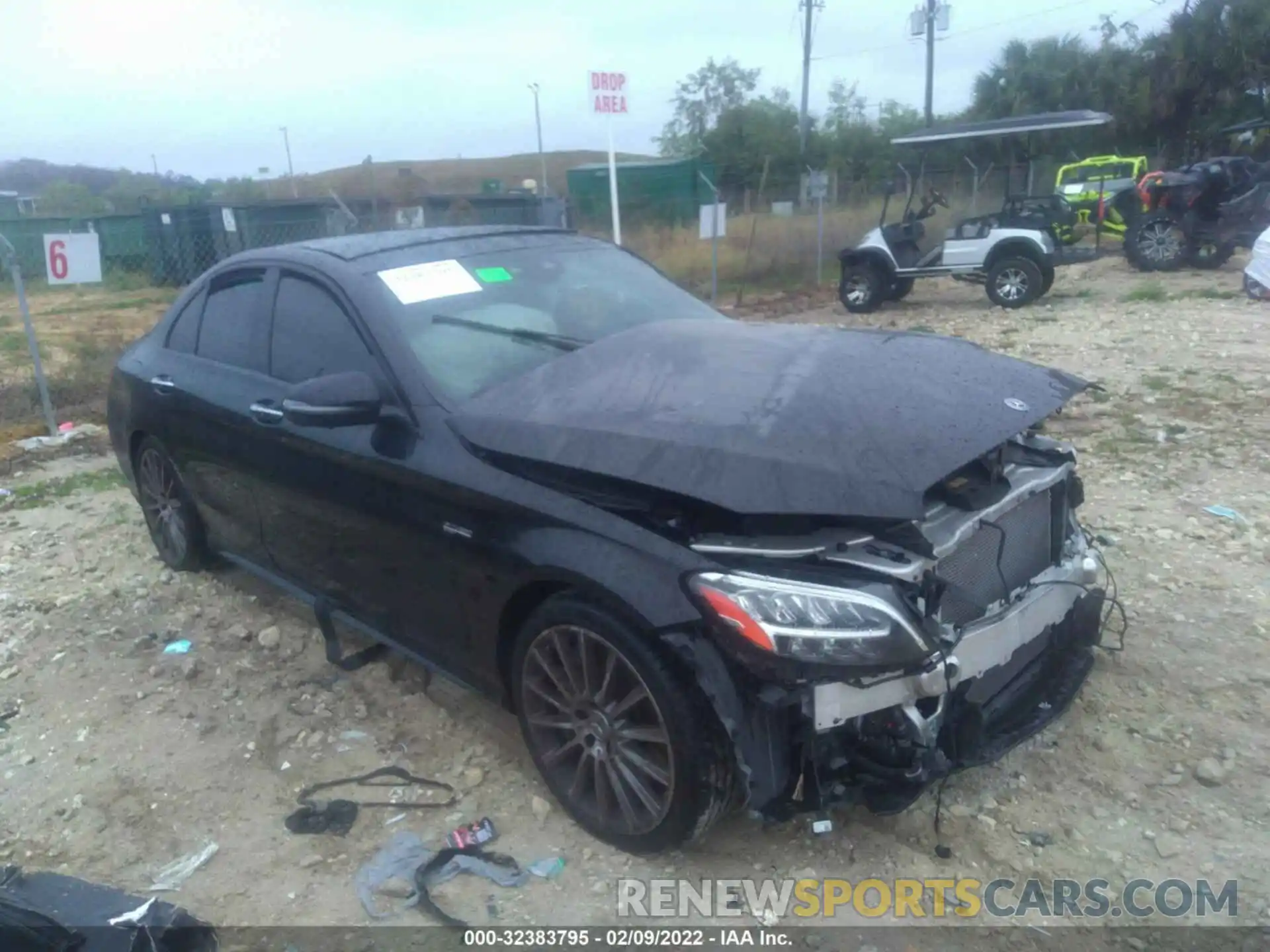 1 Photograph of a damaged car WDDWF6EB9LR562264 MERCEDES-BENZ C-CLASS 2020