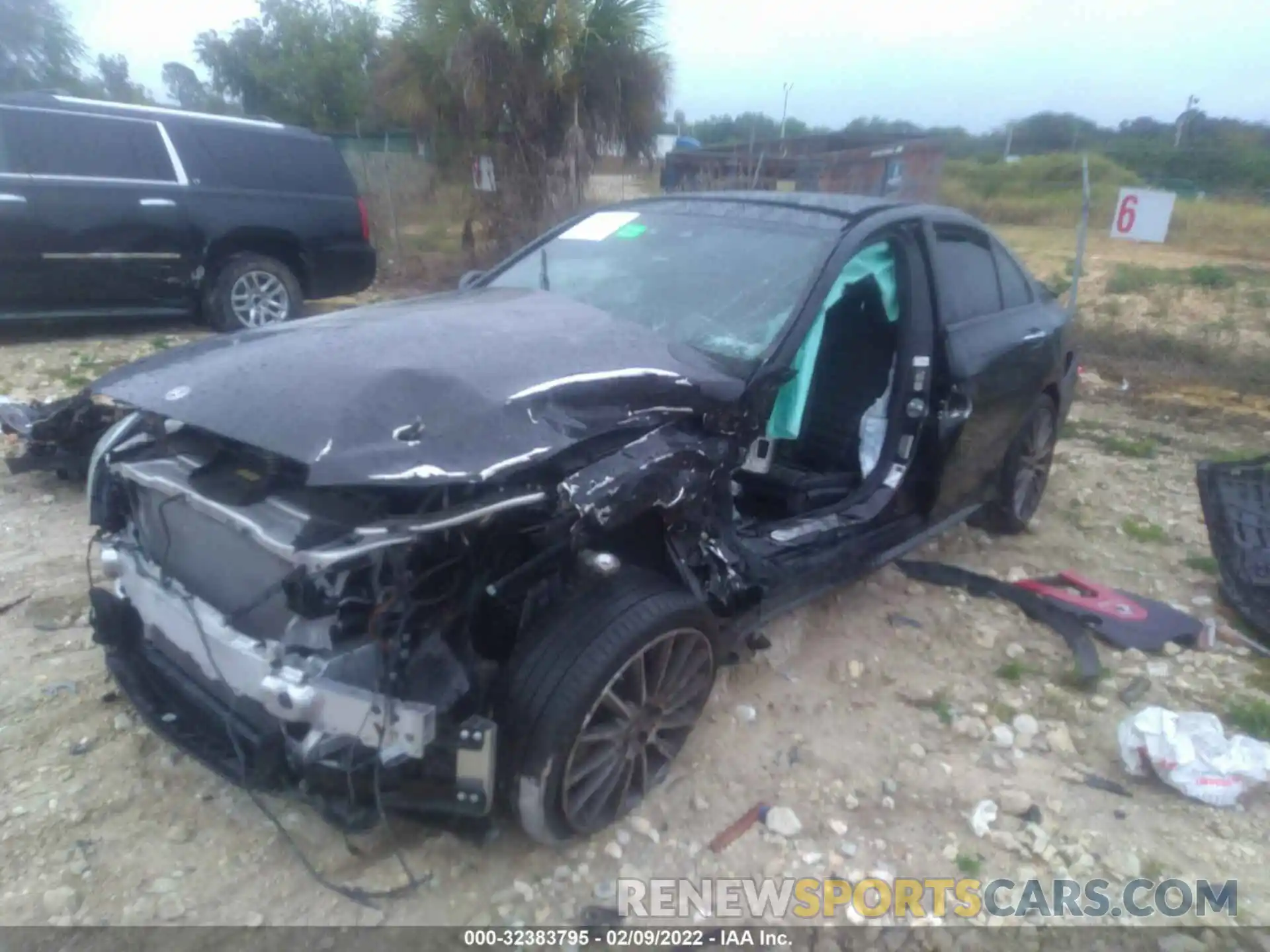 2 Photograph of a damaged car WDDWF6EB9LR562264 MERCEDES-BENZ C-CLASS 2020