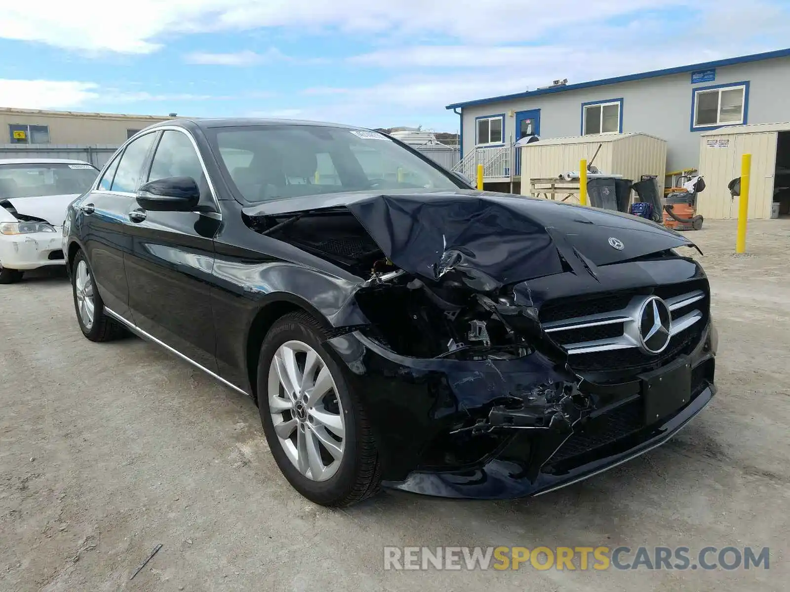 1 Photograph of a damaged car WDDWF8DB1LR560750 MERCEDES-BENZ C CLASS 2020