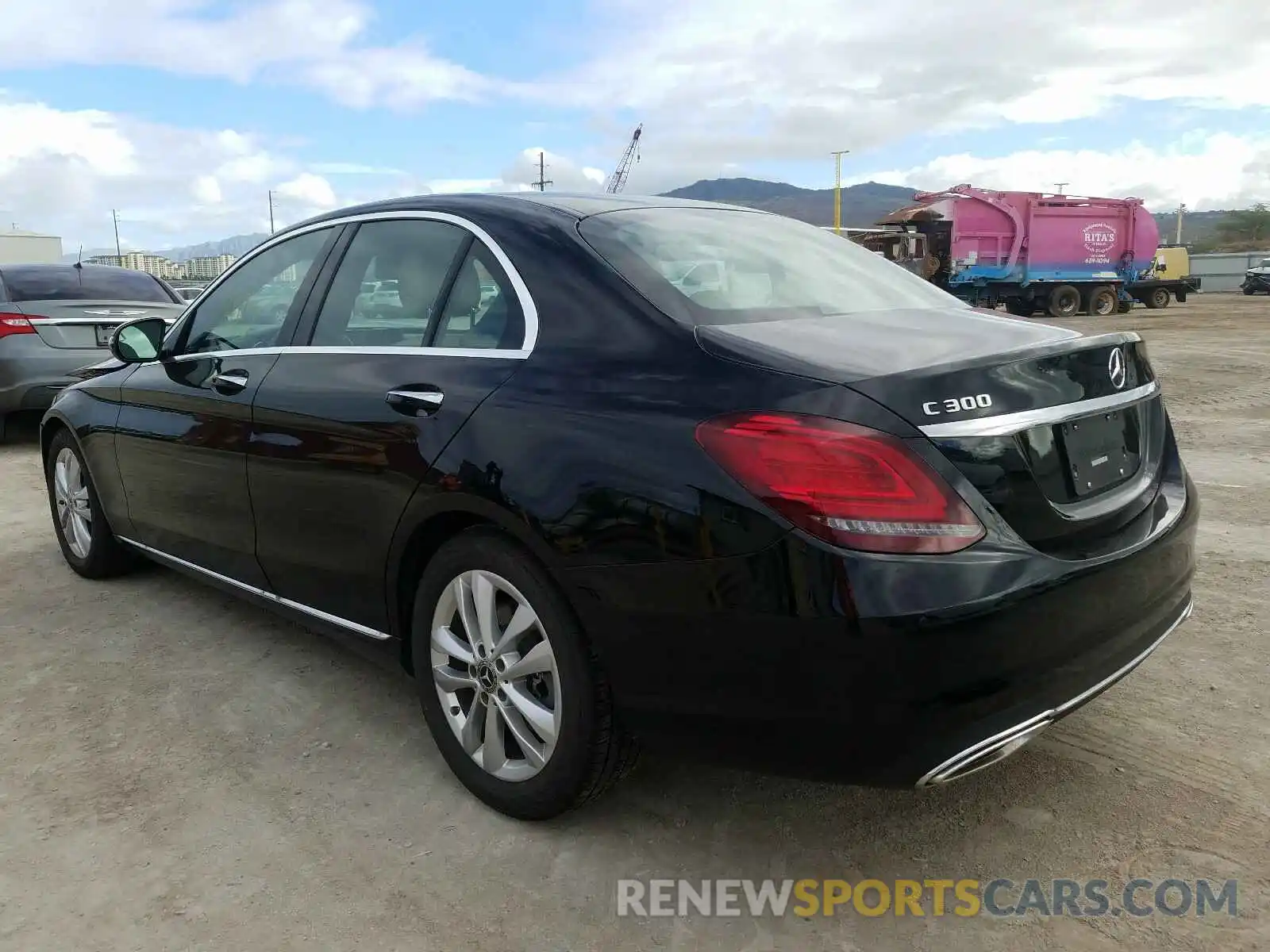 3 Photograph of a damaged car WDDWF8DB1LR560750 MERCEDES-BENZ C CLASS 2020