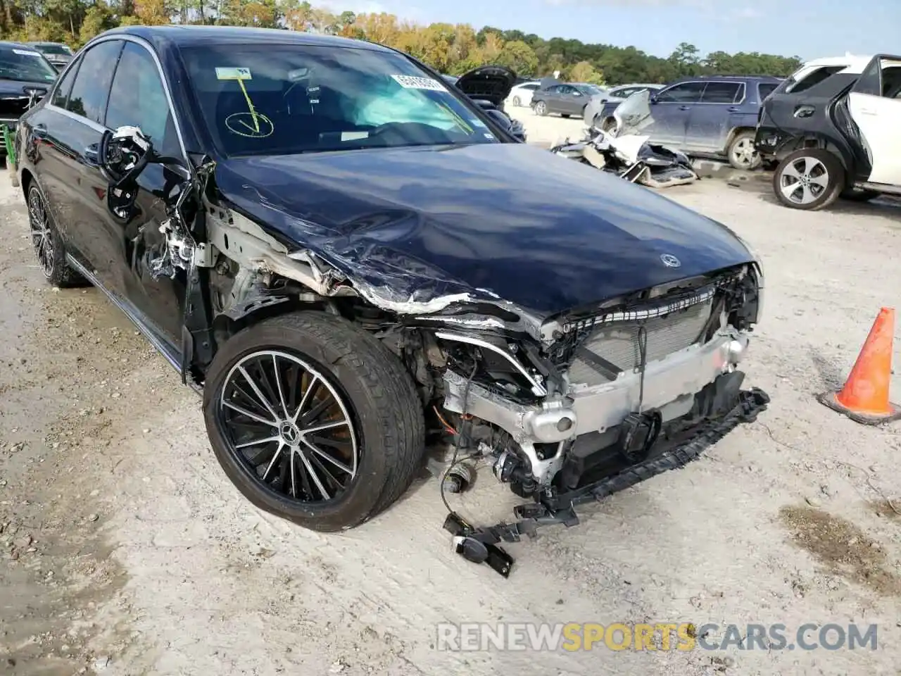 9 Photograph of a damaged car WDDWF8DB2LR526316 MERCEDES-BENZ C-CLASS 2020