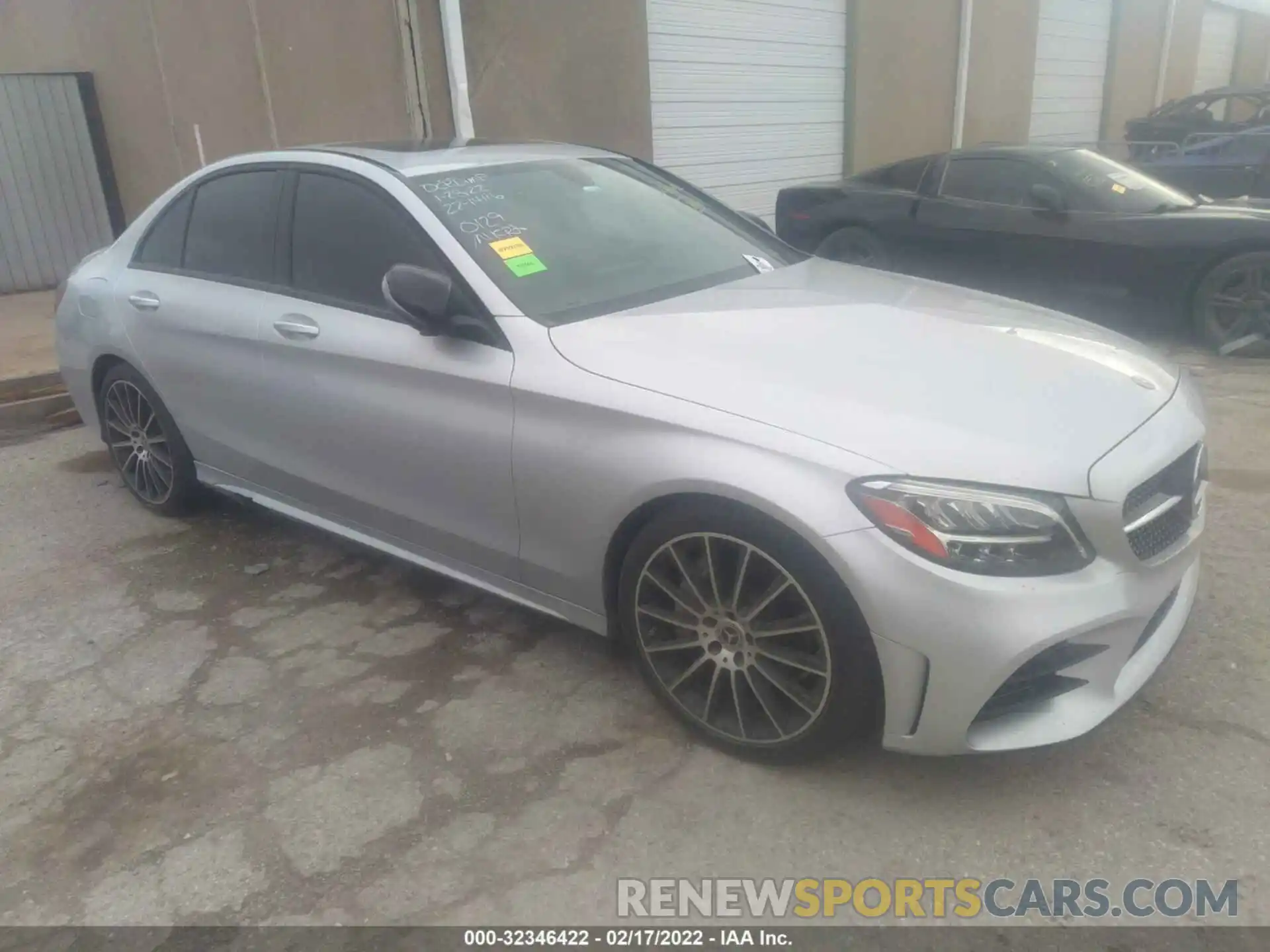 1 Photograph of a damaged car WDDWF8DB2LR550129 MERCEDES-BENZ C-CLASS 2020