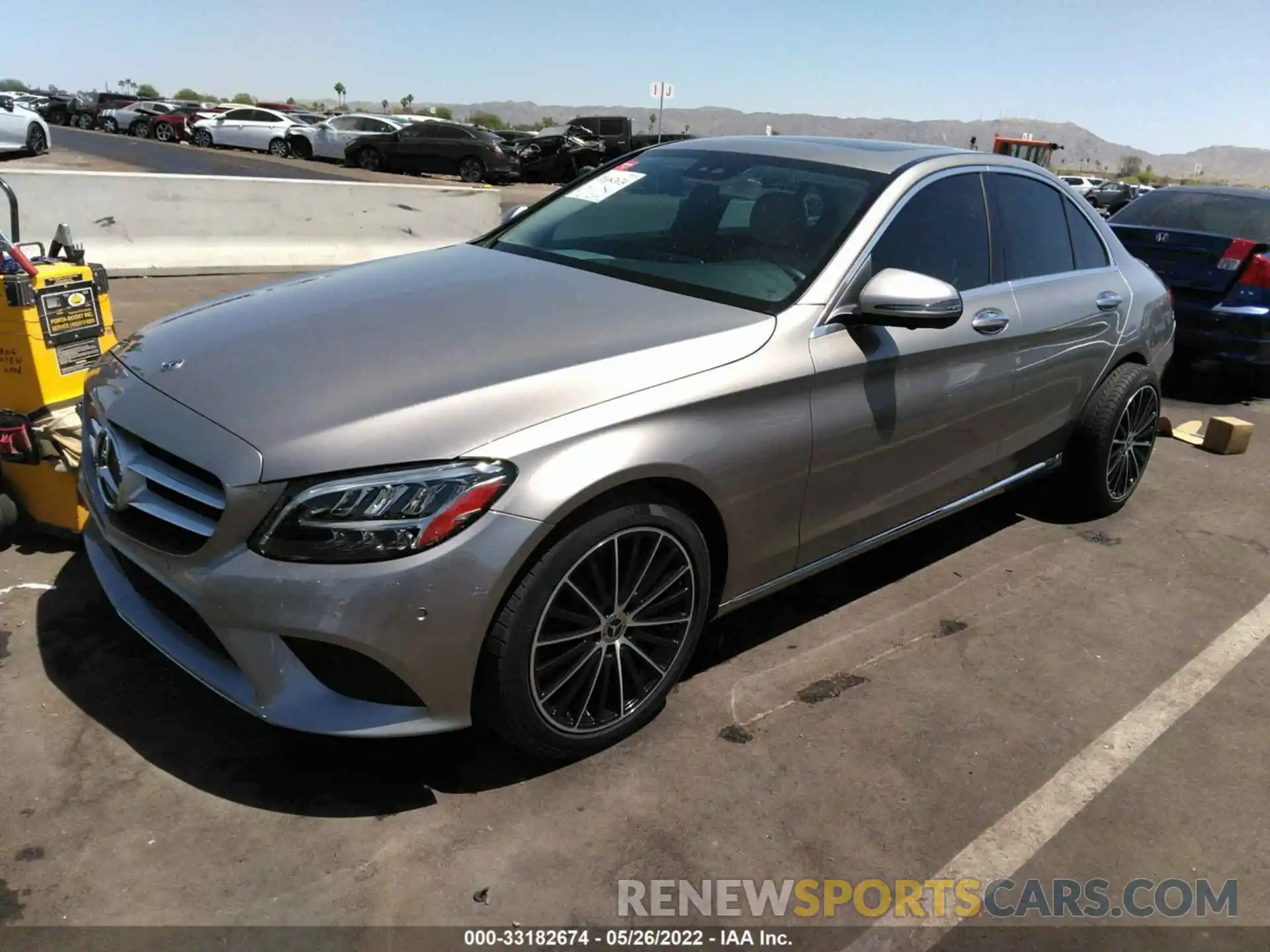 2 Photograph of a damaged car WDDWF8DB2LR558005 MERCEDES-BENZ C-CLASS 2020