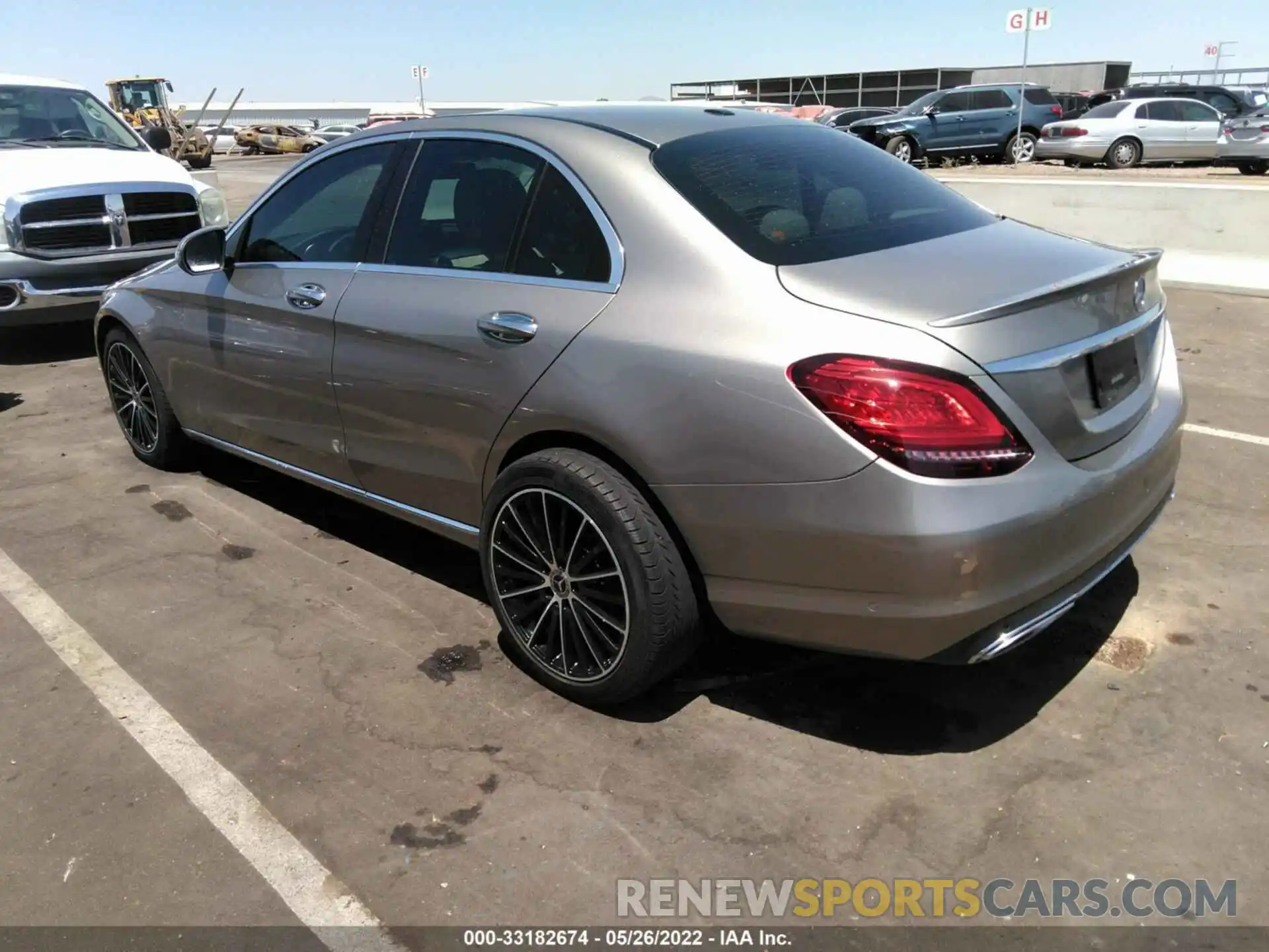 3 Photograph of a damaged car WDDWF8DB2LR558005 MERCEDES-BENZ C-CLASS 2020