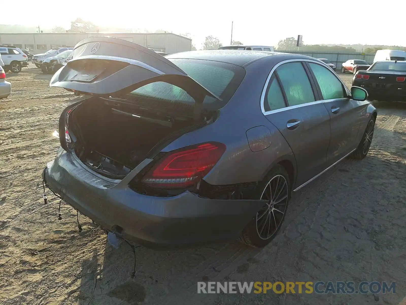 4 Photograph of a damaged car WDDWF8DB3LR528138 MERCEDES-BENZ C CLASS 2020