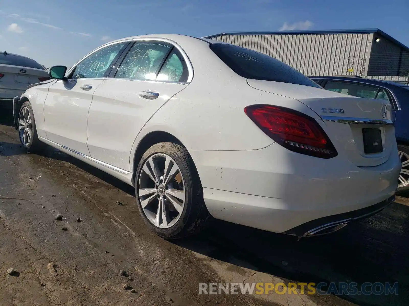 3 Photograph of a damaged car WDDWF8DB3LR534831 MERCEDES-BENZ C-CLASS 2020