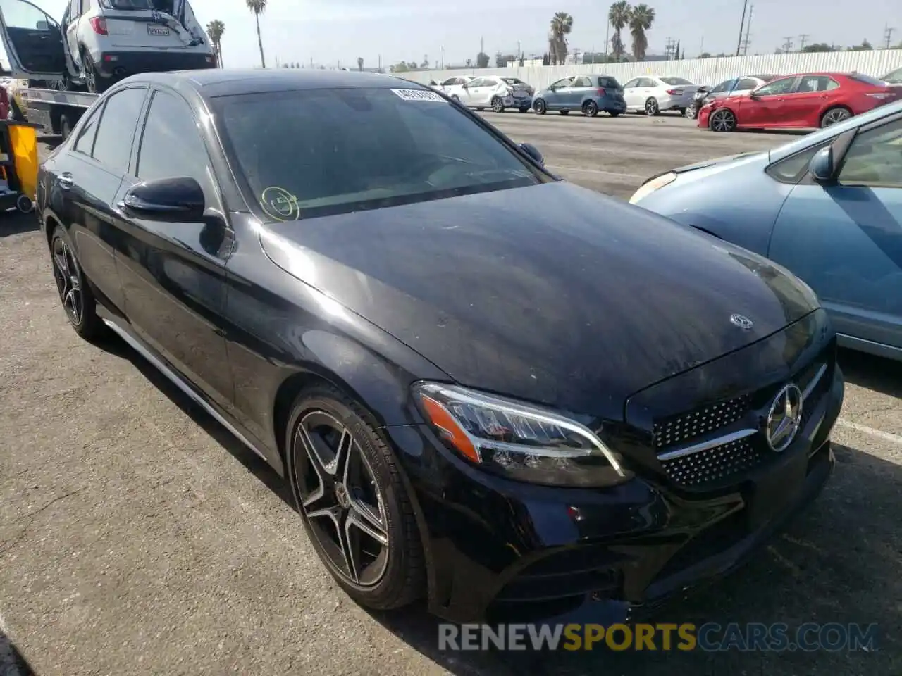 1 Photograph of a damaged car WDDWF8DB3LR540029 MERCEDES-BENZ C CLASS 2020