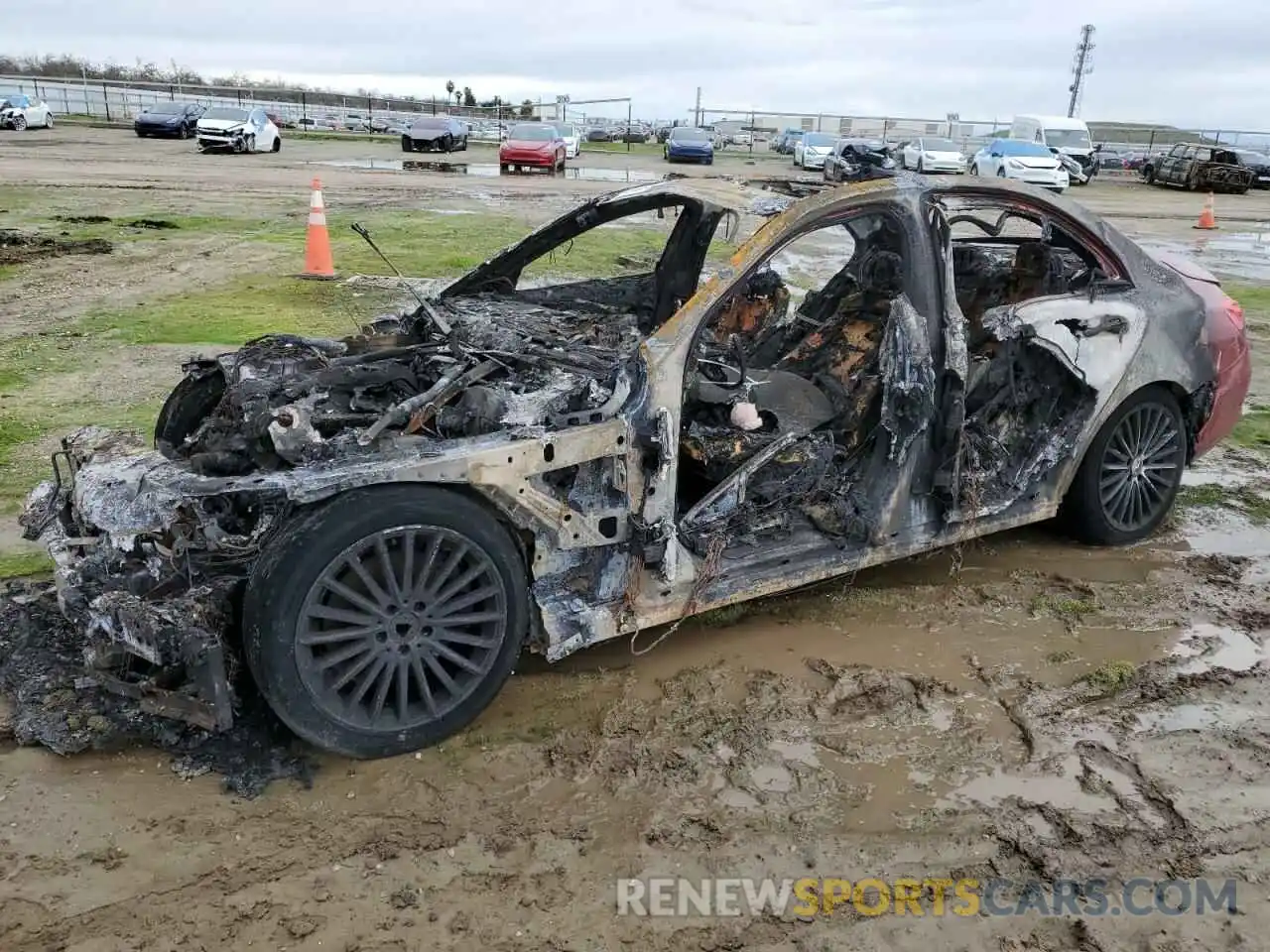 1 Photograph of a damaged car WDDWF8DB3LR548129 MERCEDES-BENZ C-CLASS 2020