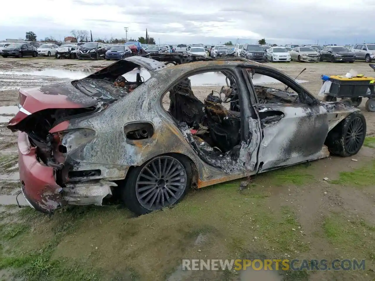 3 Photograph of a damaged car WDDWF8DB3LR548129 MERCEDES-BENZ C-CLASS 2020