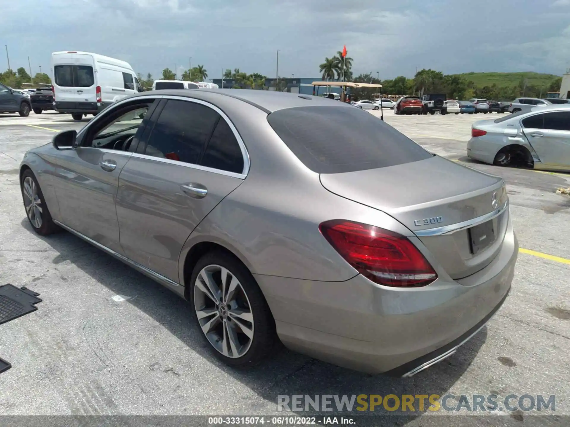 3 Photograph of a damaged car WDDWF8DB3LR549703 MERCEDES-BENZ C-CLASS 2020