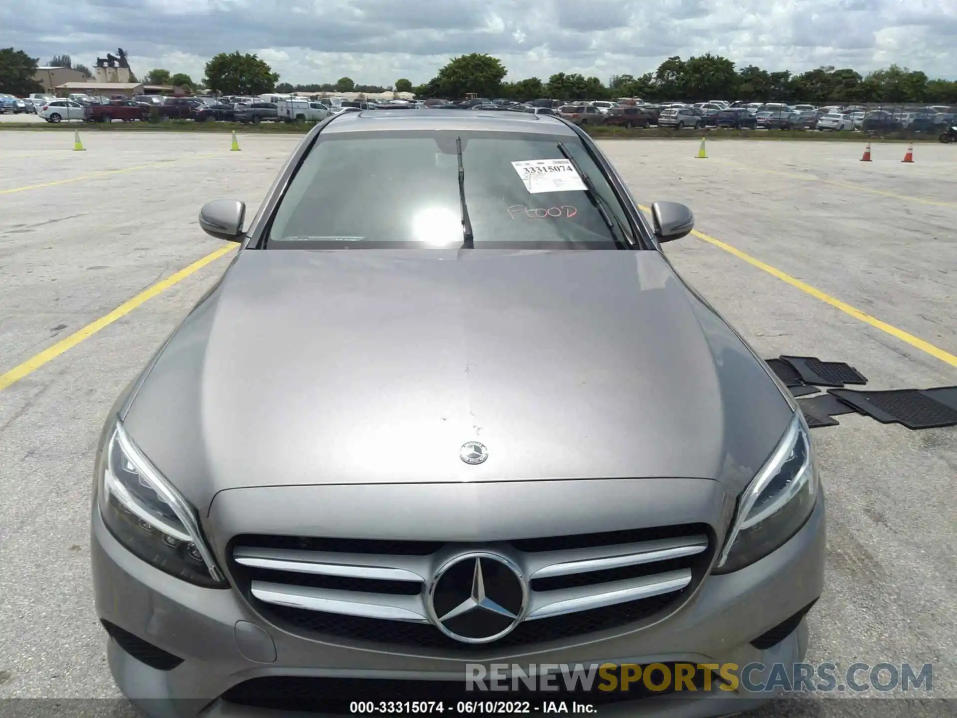 6 Photograph of a damaged car WDDWF8DB3LR549703 MERCEDES-BENZ C-CLASS 2020