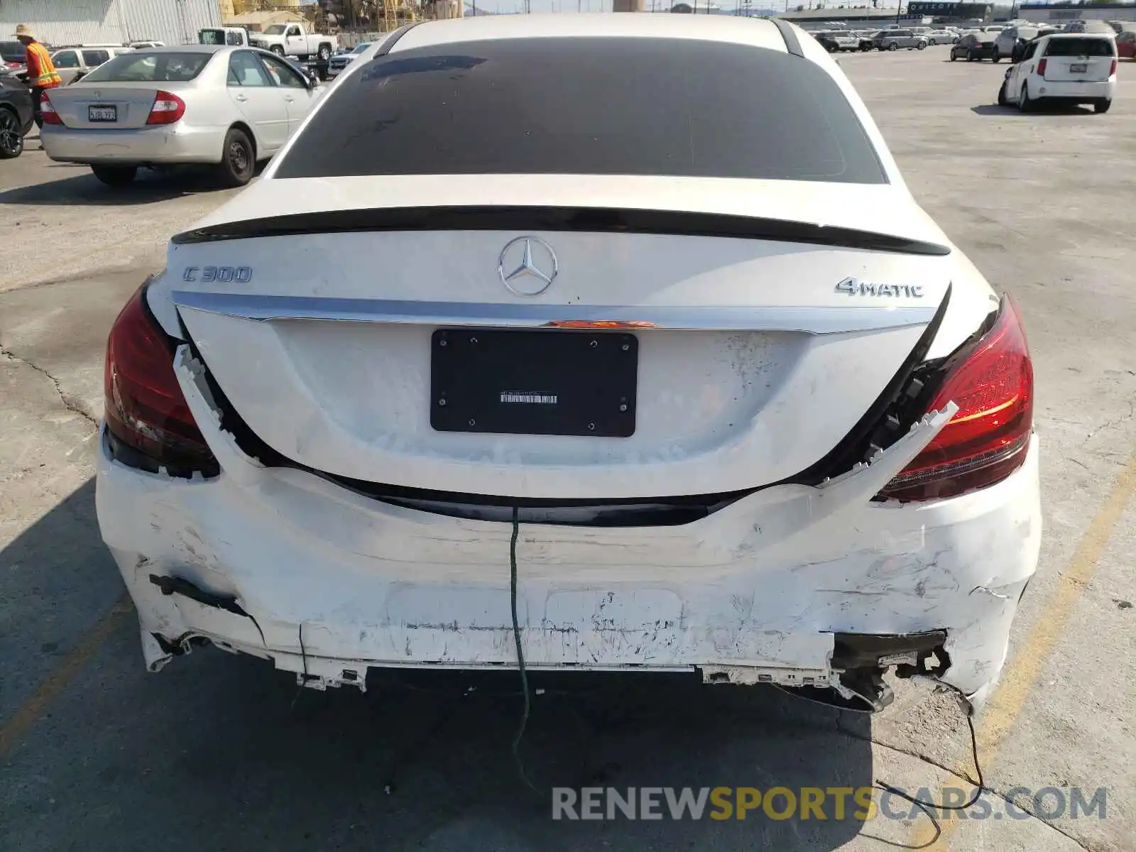 9 Photograph of a damaged car WDDWF8DB4LR545353 MERCEDES-BENZ C-CLASS 2020