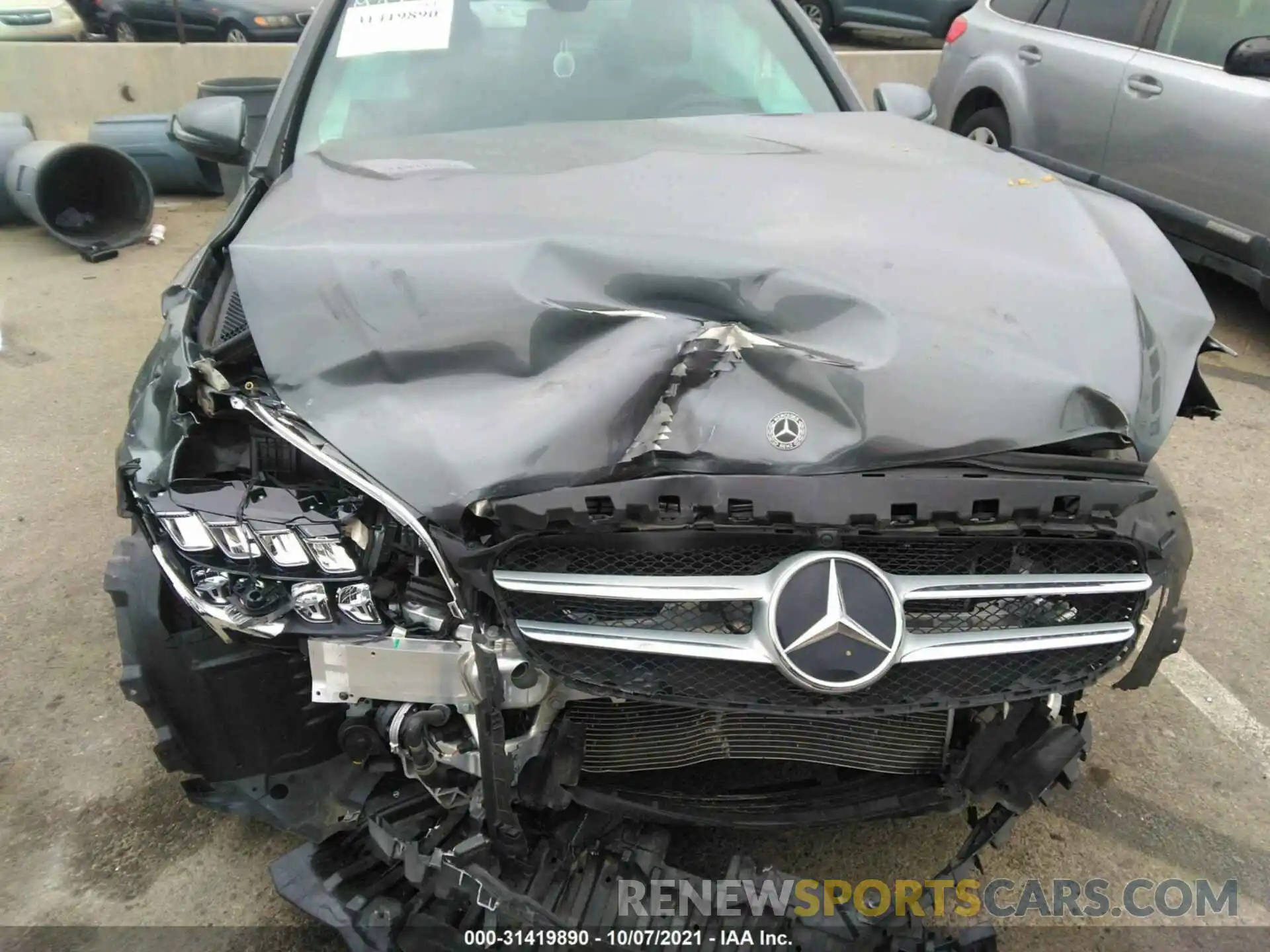 6 Photograph of a damaged car WDDWF8DB5LR532207 MERCEDES-BENZ C-CLASS 2020