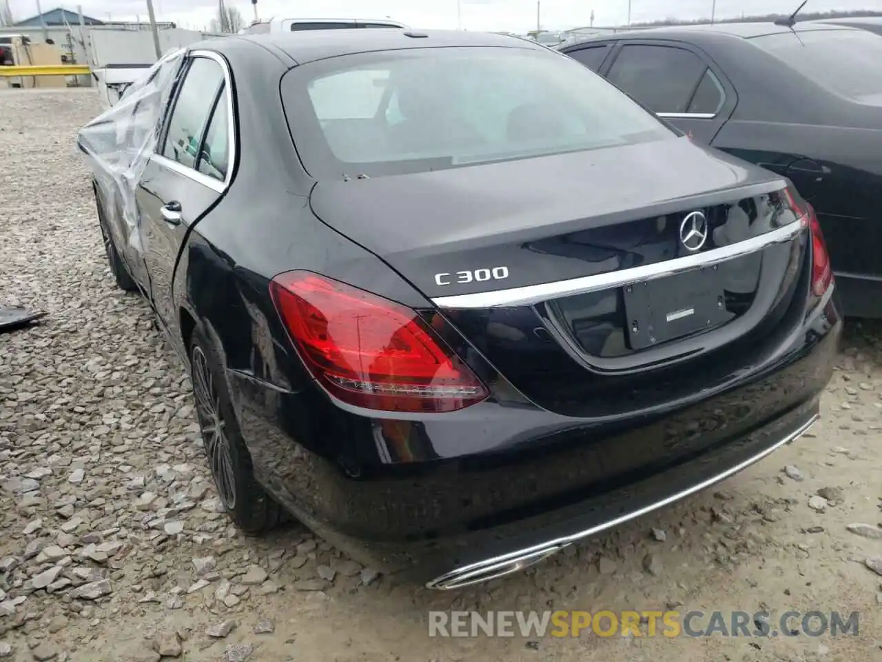 3 Photograph of a damaged car WDDWF8DB5LR539352 MERCEDES-BENZ C-CLASS 2020