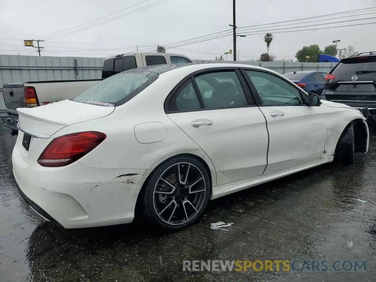 3 Photograph of a damaged car WDDWF8DB5LR549833 MERCEDES-BENZ C-CLASS 2020