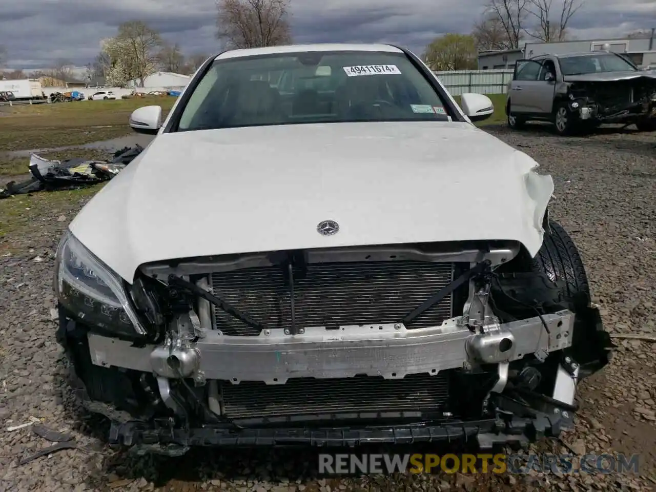 5 Photograph of a damaged car WDDWF8DB5LR550237 MERCEDES-BENZ C-CLASS 2020