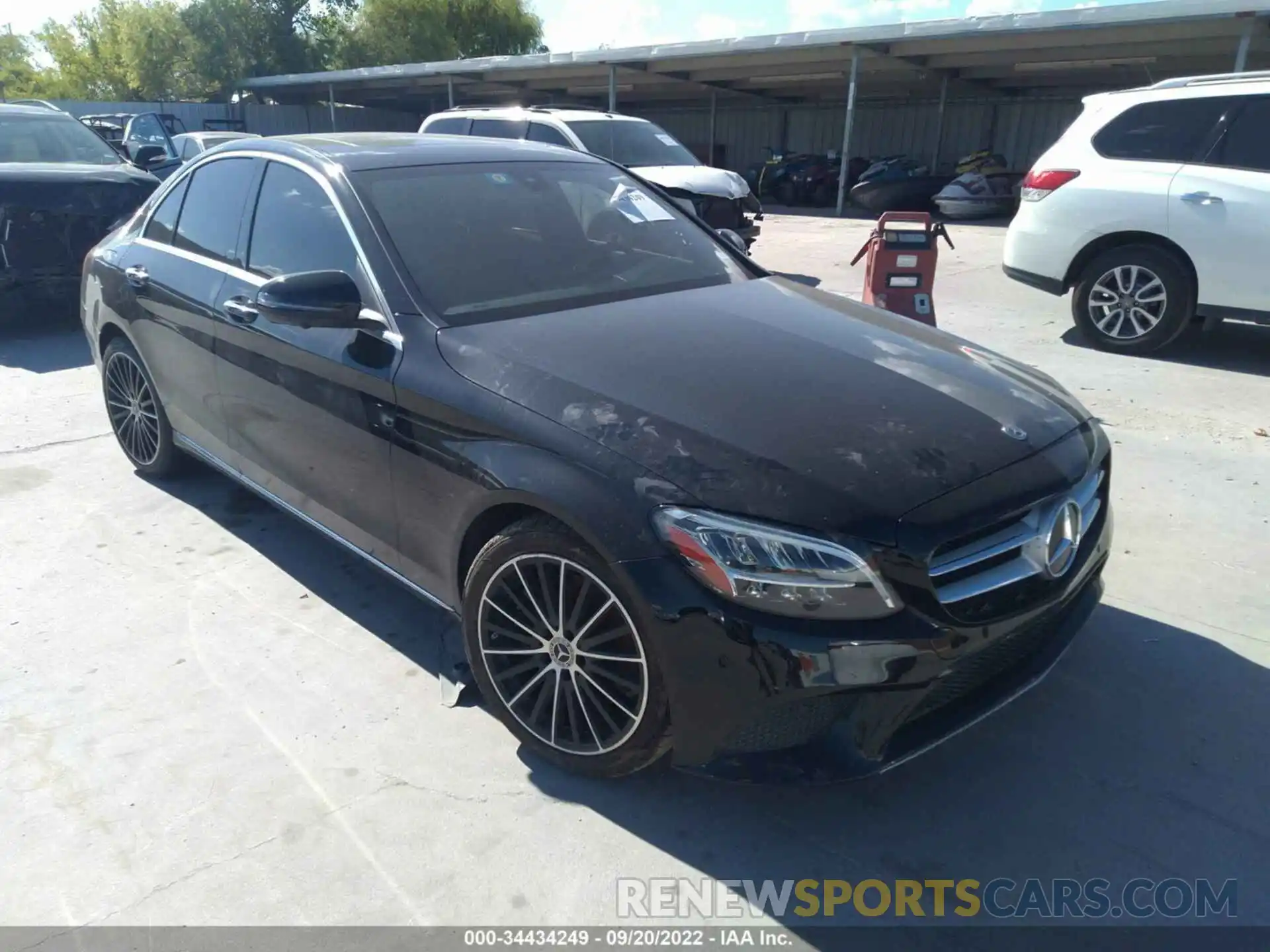 1 Photograph of a damaged car WDDWF8DB5LR551159 MERCEDES-BENZ C-CLASS 2020