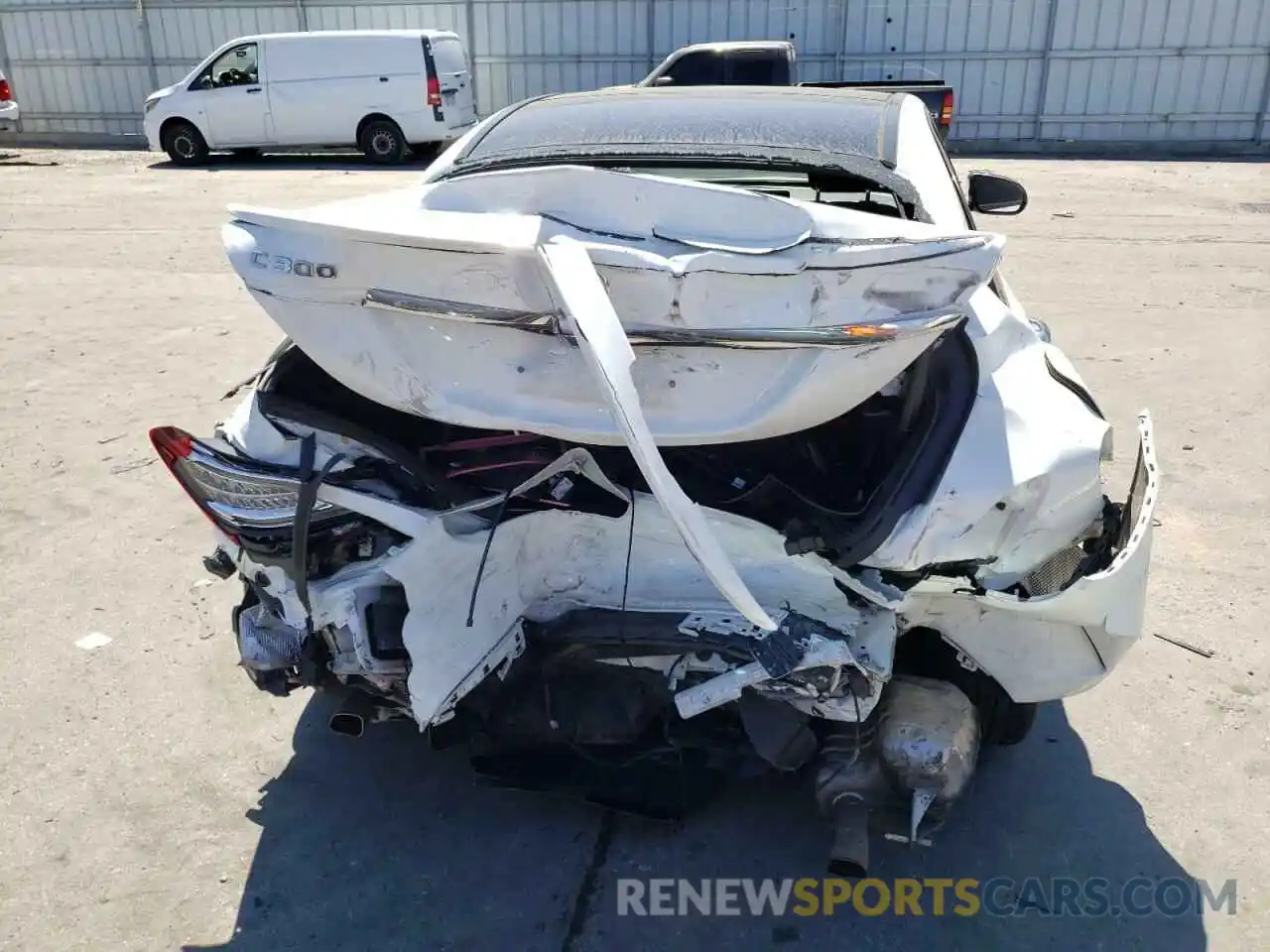 9 Photograph of a damaged car WDDWF8DB5LR556930 MERCEDES-BENZ C-CLASS 2020