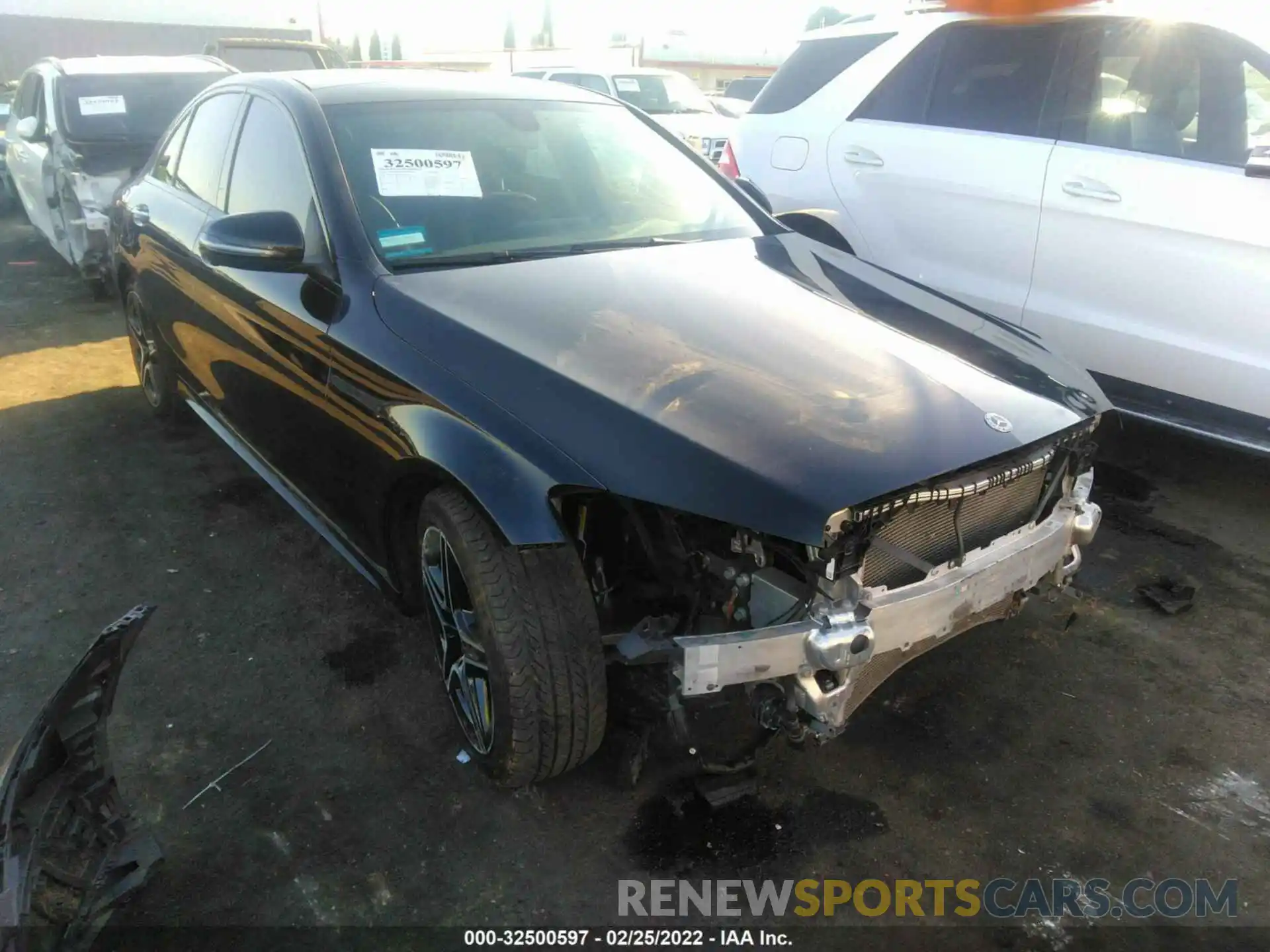 1 Photograph of a damaged car WDDWF8DB6LR536542 MERCEDES-BENZ C-CLASS 2020