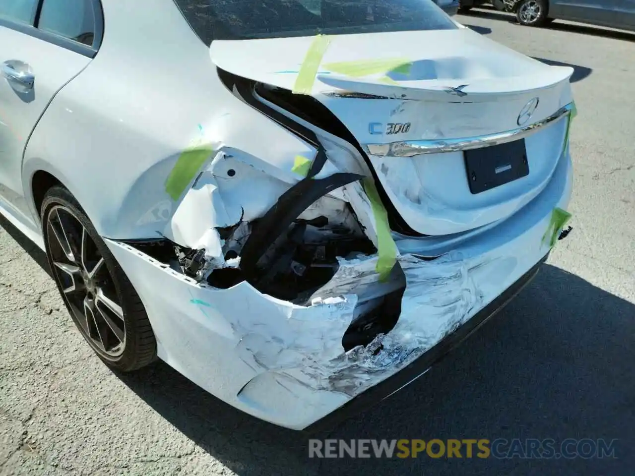 9 Photograph of a damaged car WDDWF8DB6LR551820 MERCEDES-BENZ C-CLASS 2020