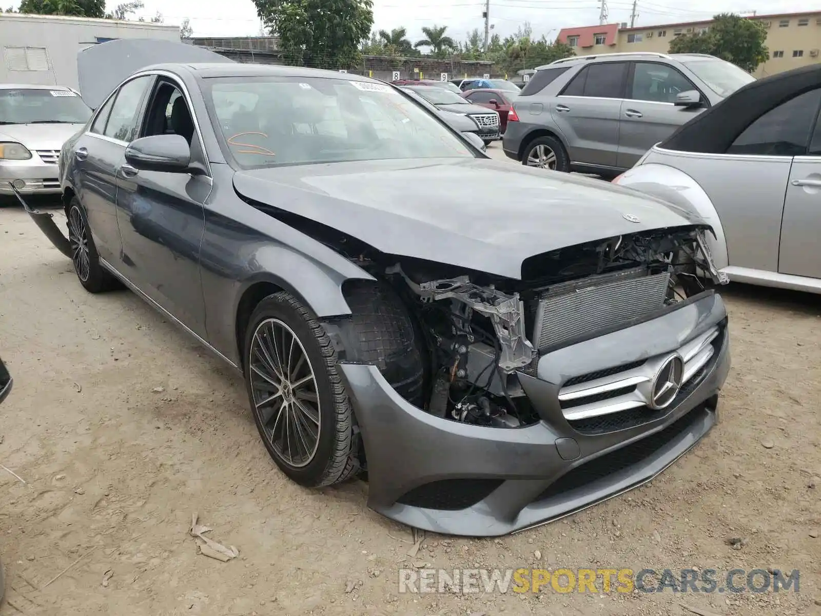 1 Photograph of a damaged car WDDWF8DB7LR531088 MERCEDES-BENZ C CLASS 2020