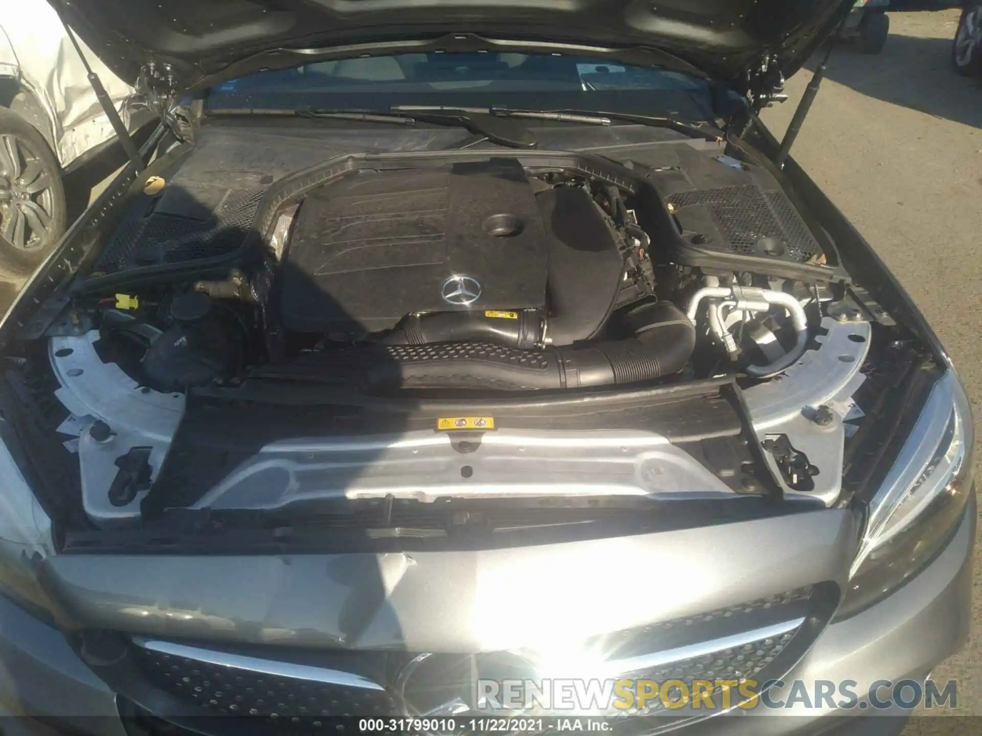 10 Photograph of a damaged car WDDWF8DB7LR543130 MERCEDES-BENZ C-CLASS 2020