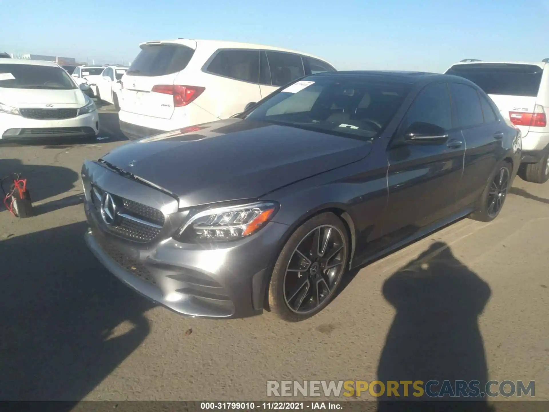 2 Photograph of a damaged car WDDWF8DB7LR543130 MERCEDES-BENZ C-CLASS 2020